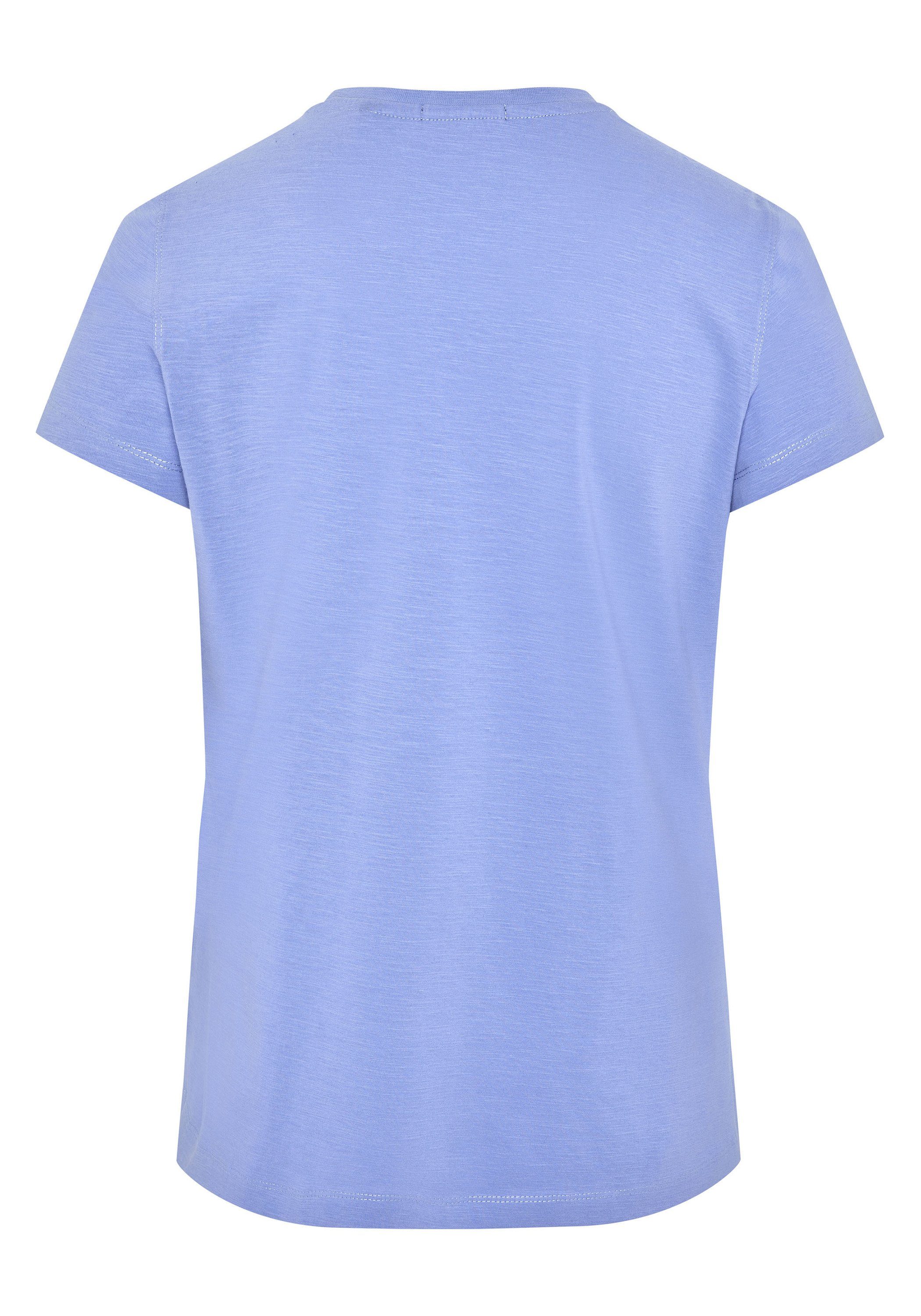 T-Shirt mit 1 in Jacaranda Chiemsee Farbverlauf-Optik Print-Shirt Logo