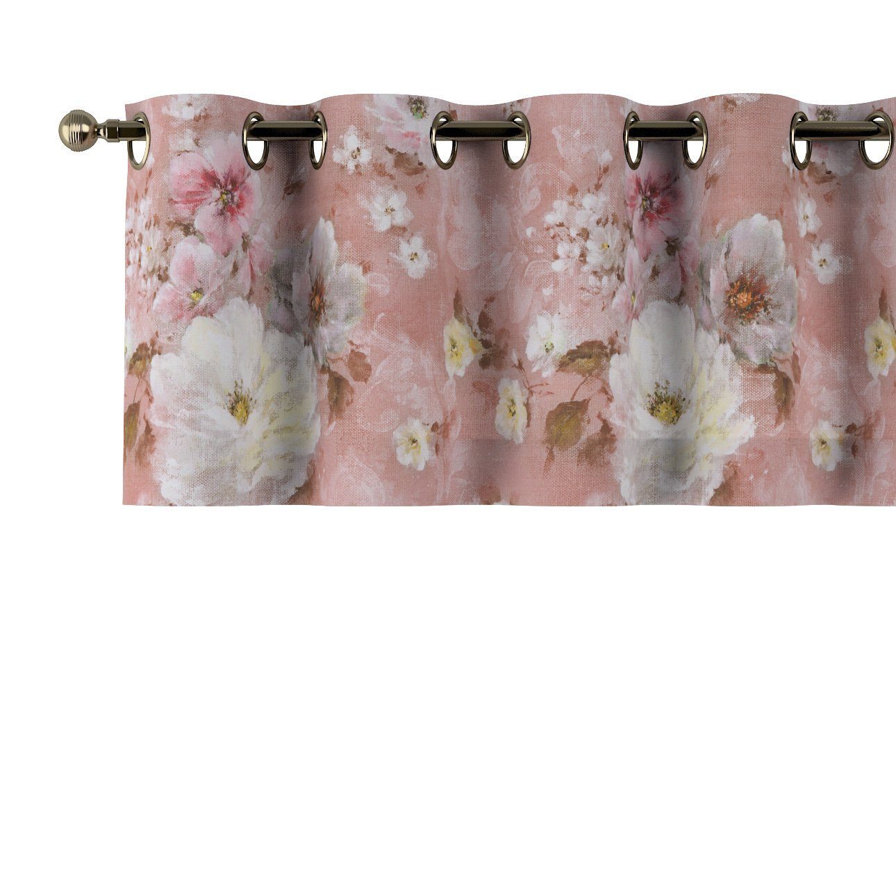 mit Vorhang rosa 130 cm, x Dekoria Ösen Flowers, 40