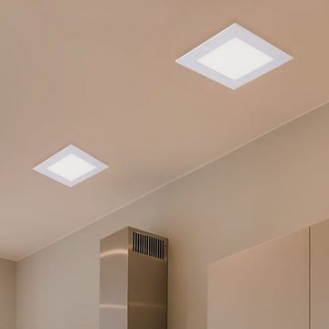 V-TAC LED Panel, LED-Leuchtmittel fest verbaut, Neutralweiß, Hochwertiges LED Panel Decken Einbau Leuchte Raster Lampe Wand