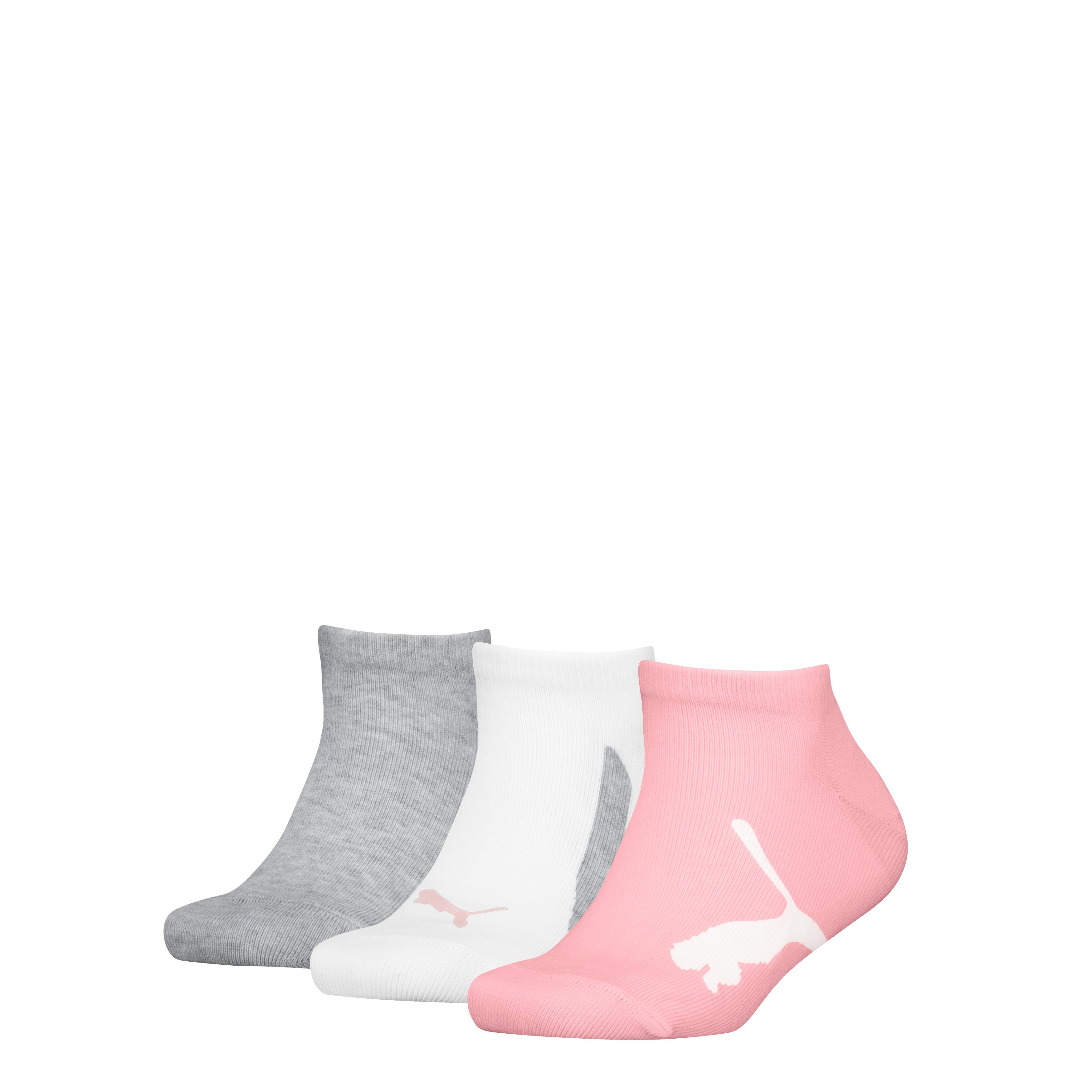 PUMA Sneakersocken PUMA KIDS BWT SNEAKER 3P (3 Paar) Flache Zehennähte, Logo