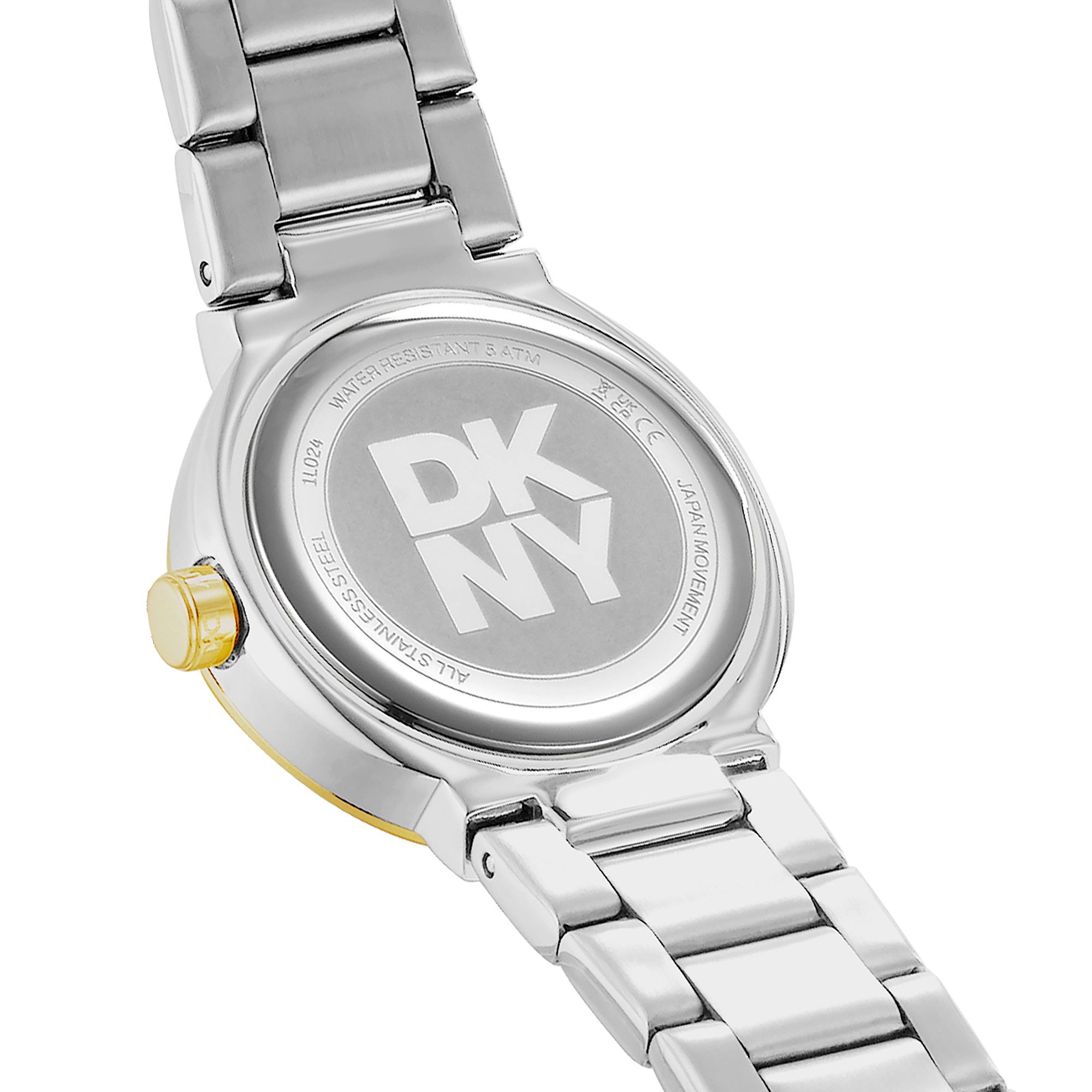 DKNY Quarzuhr Eastside Mini DK1L024M0165, Armbanduhr, Damenuhr, Edelstahlarmband, analog