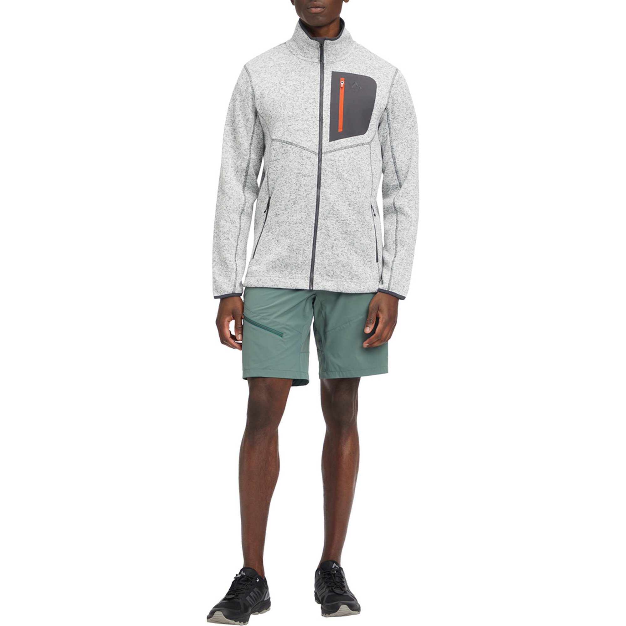 McKINLEY Fleecejacke He.-Unterjacke Skeena III M gerader Abschluss, normale Schnittform, für Erwachsene