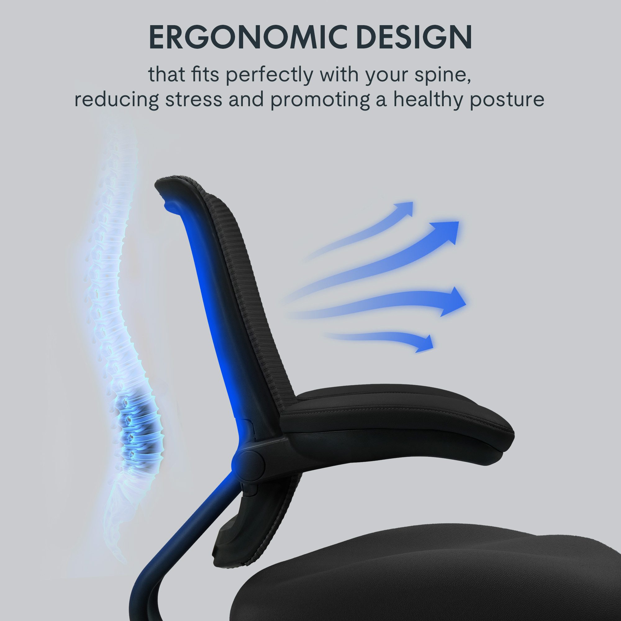 FLEXISPOT Bürostuhl Big MAX Ergonomischer Bürostuhl 227 KG (mit extra dicke günstig online kaufen