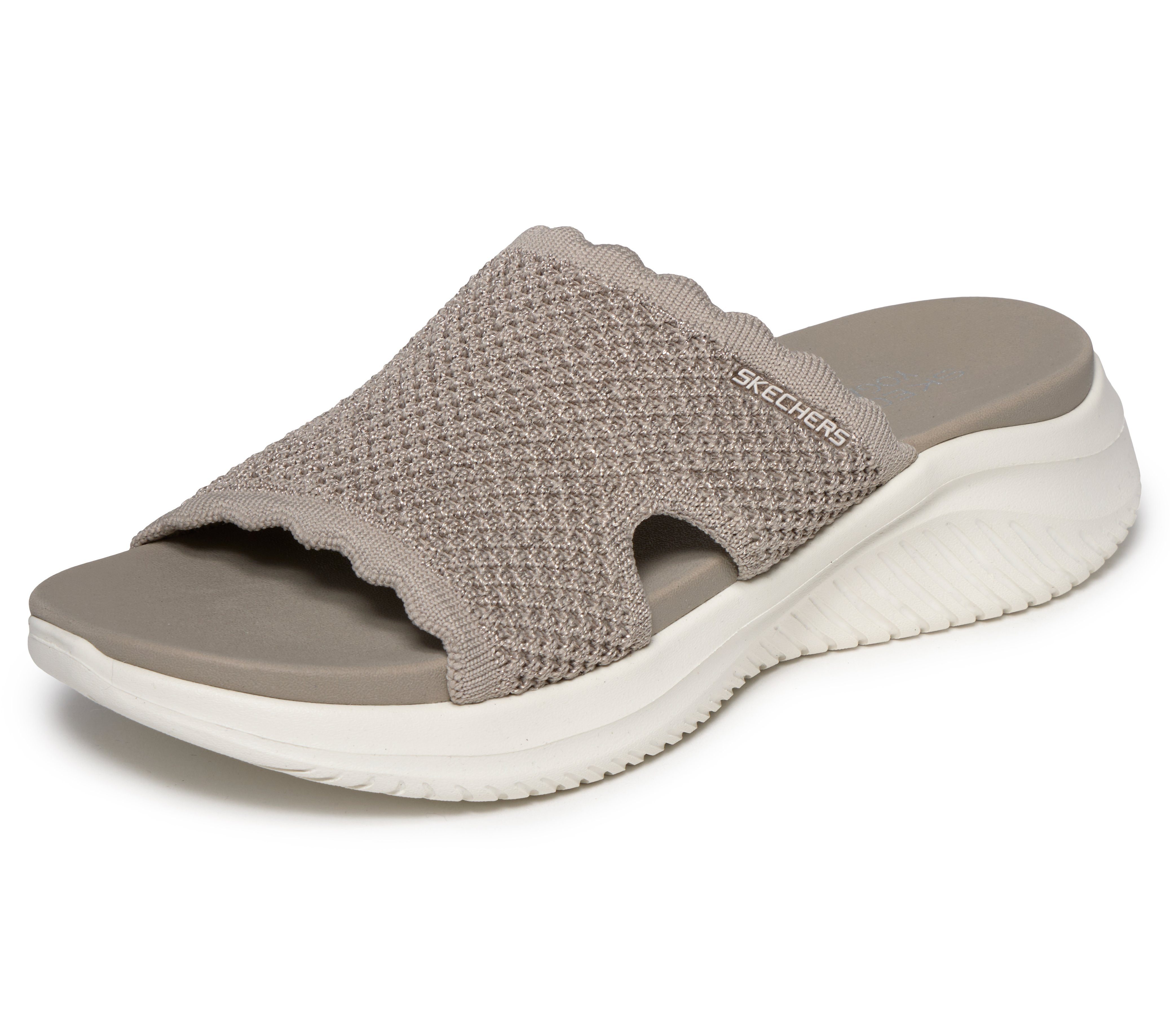 Skechers ULTRA FLEX 3.0 SANDAL-BRING IT! Pantolette Sommerschuh, Strandschuh, Badeschuh mit Yoga Foam
