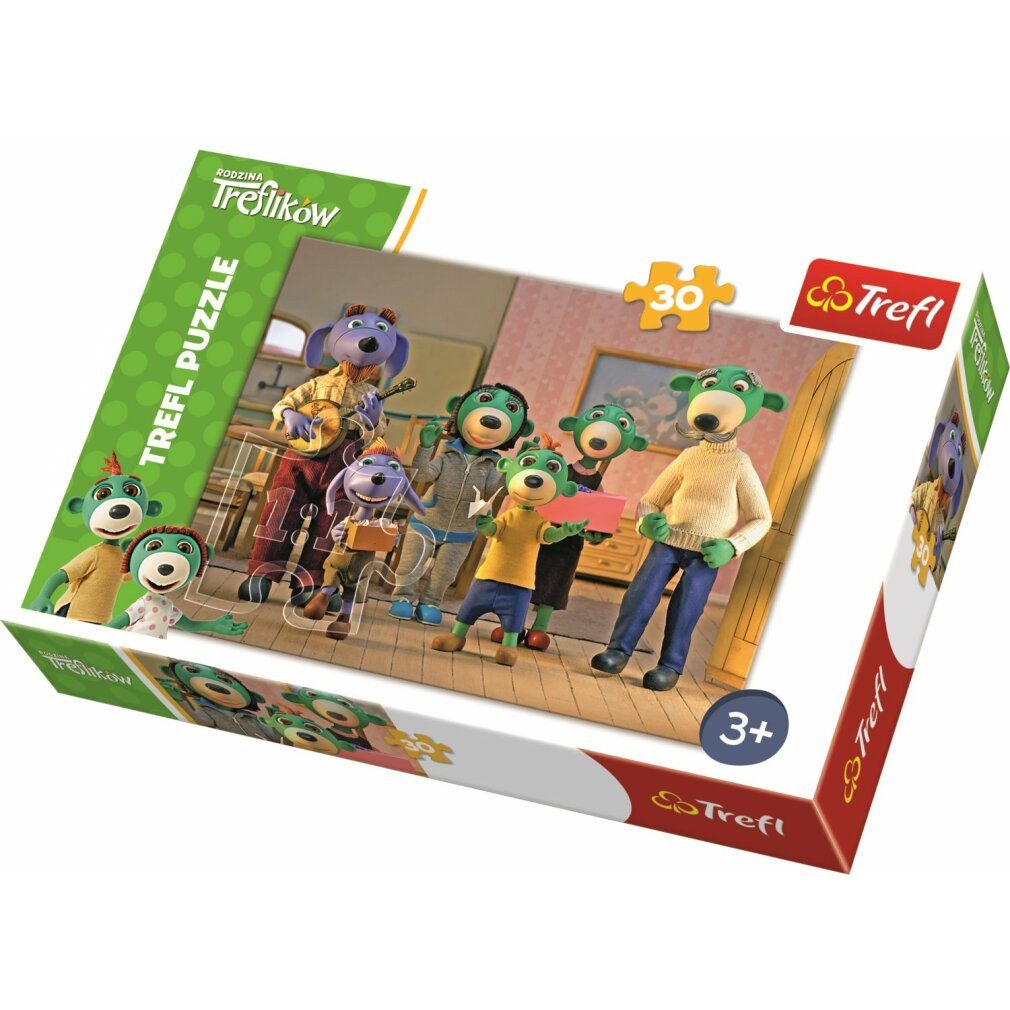 Trefl Puzzle Puzzle ici 30 Teile, Puzzleteile