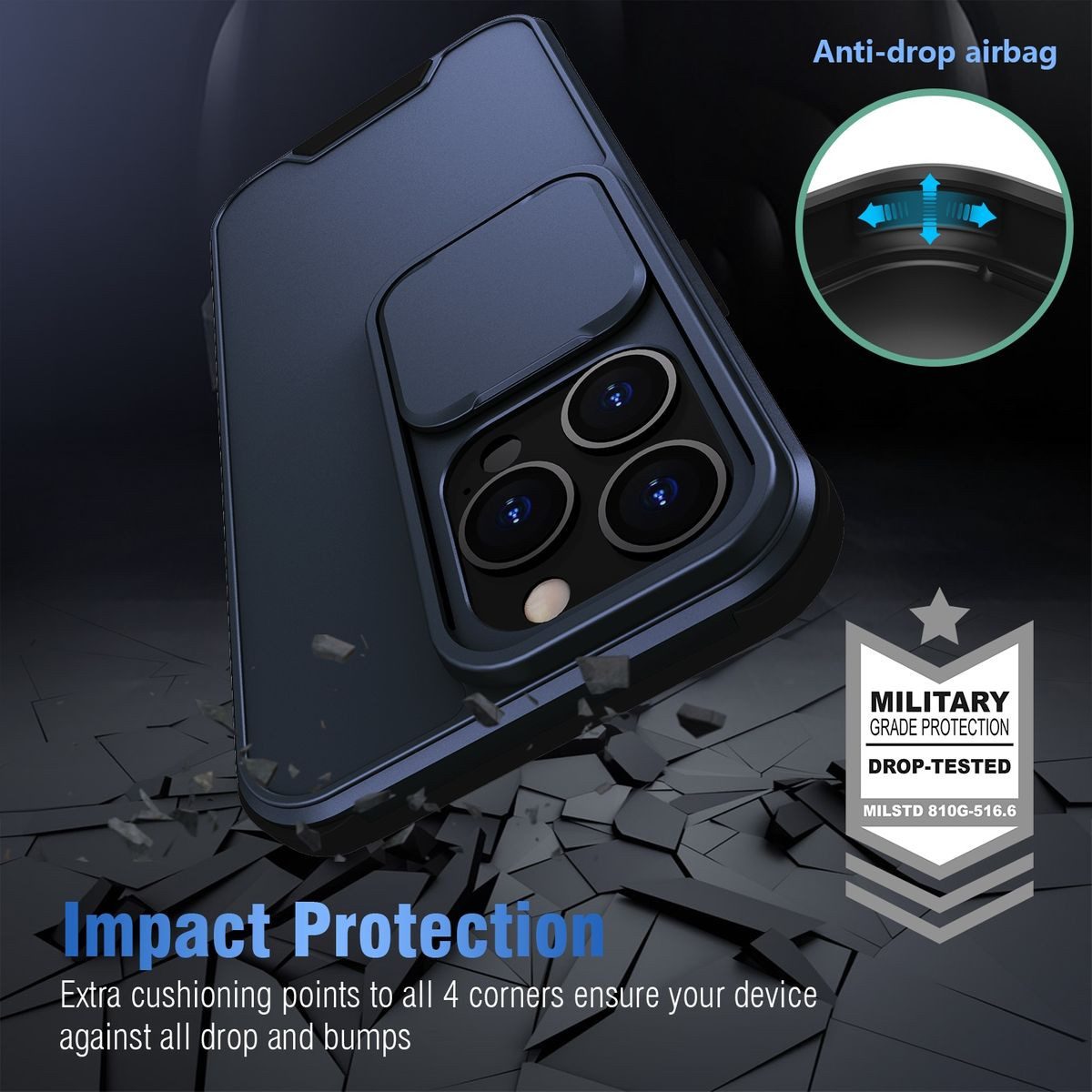 König Design Handyhülle Apple iPhone 13 Pro Max, Schutzhülle Case Cover Backcover Etuis Bumper