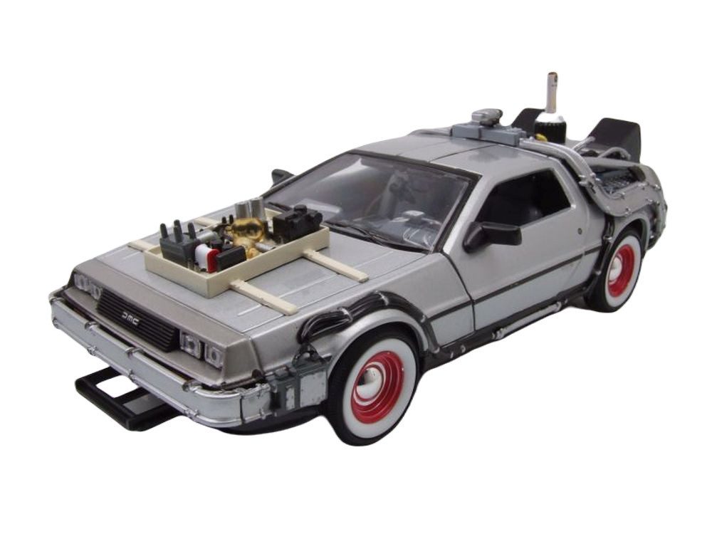 Welly Modellauto DeLorean Zurück in die Zukunft Teil 3, Maßstab 1:24