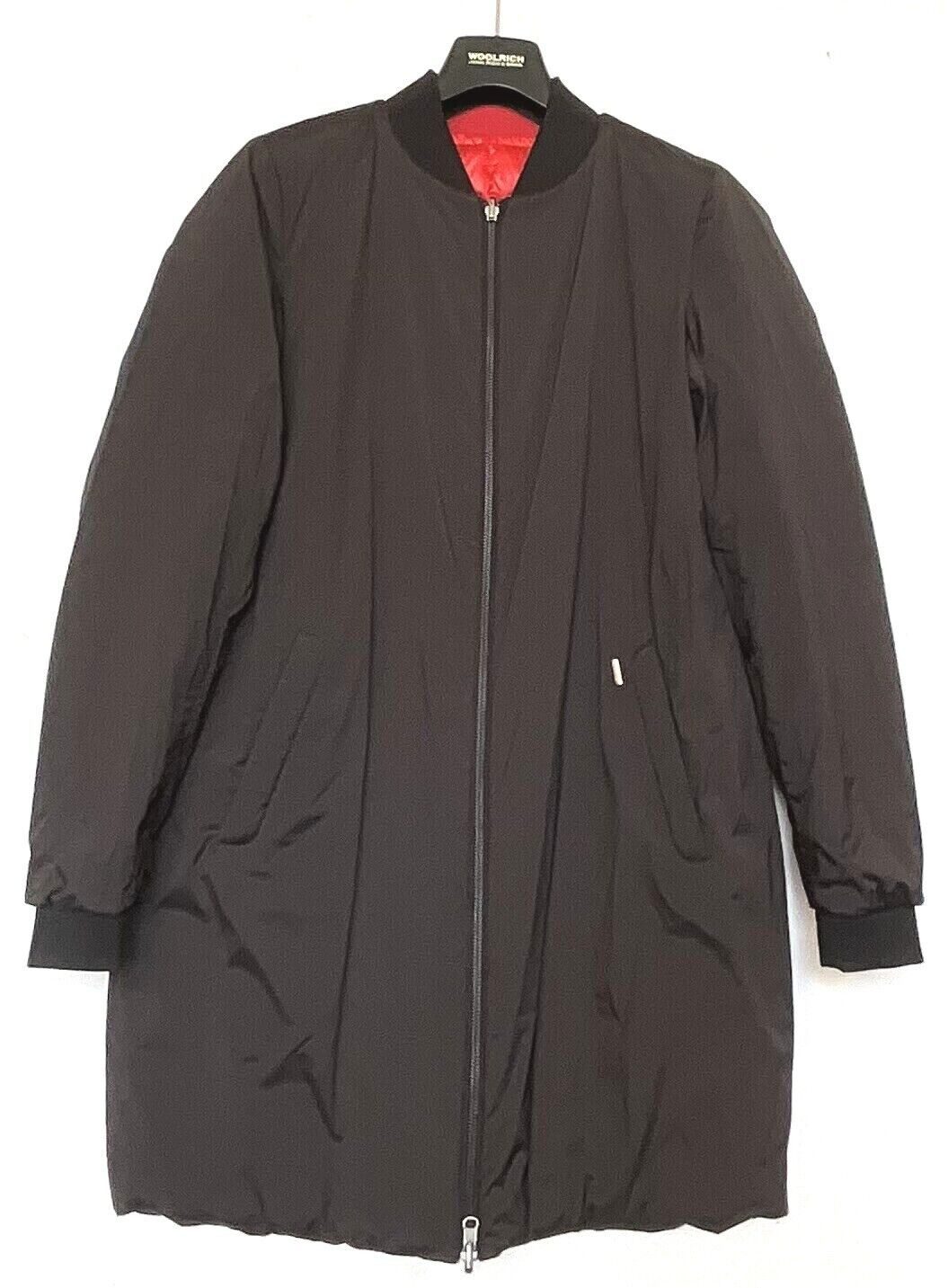 WOOLRICH Langjacke Woolrich Damen Jacke, Woolrich W.S Reversible Long Jacket, Reversibel.