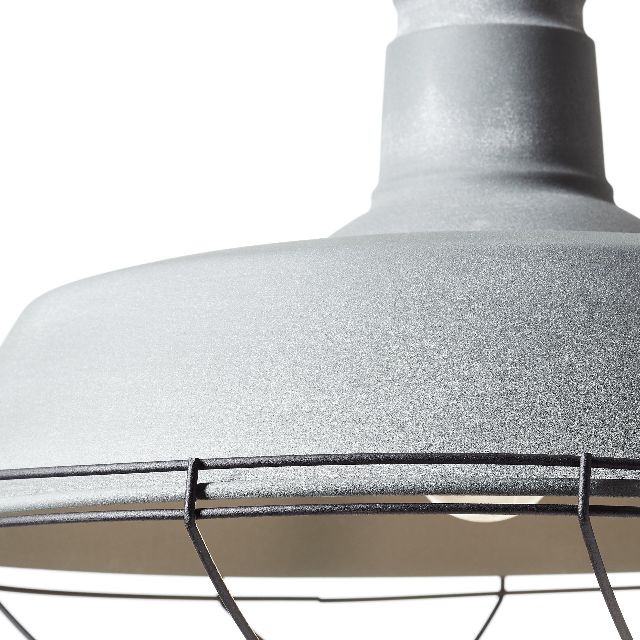 Industrial Pendelleuchte Lightbox - Look Deckenleuchte, - Seil Leuchtmittel, ohne Hängelampe kürzbar dekorative