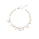 LASCANA Fußkette mit Anhänger, mit Anhängern, Fußkettchen-Armband, Fußkettchen mit Anhänger