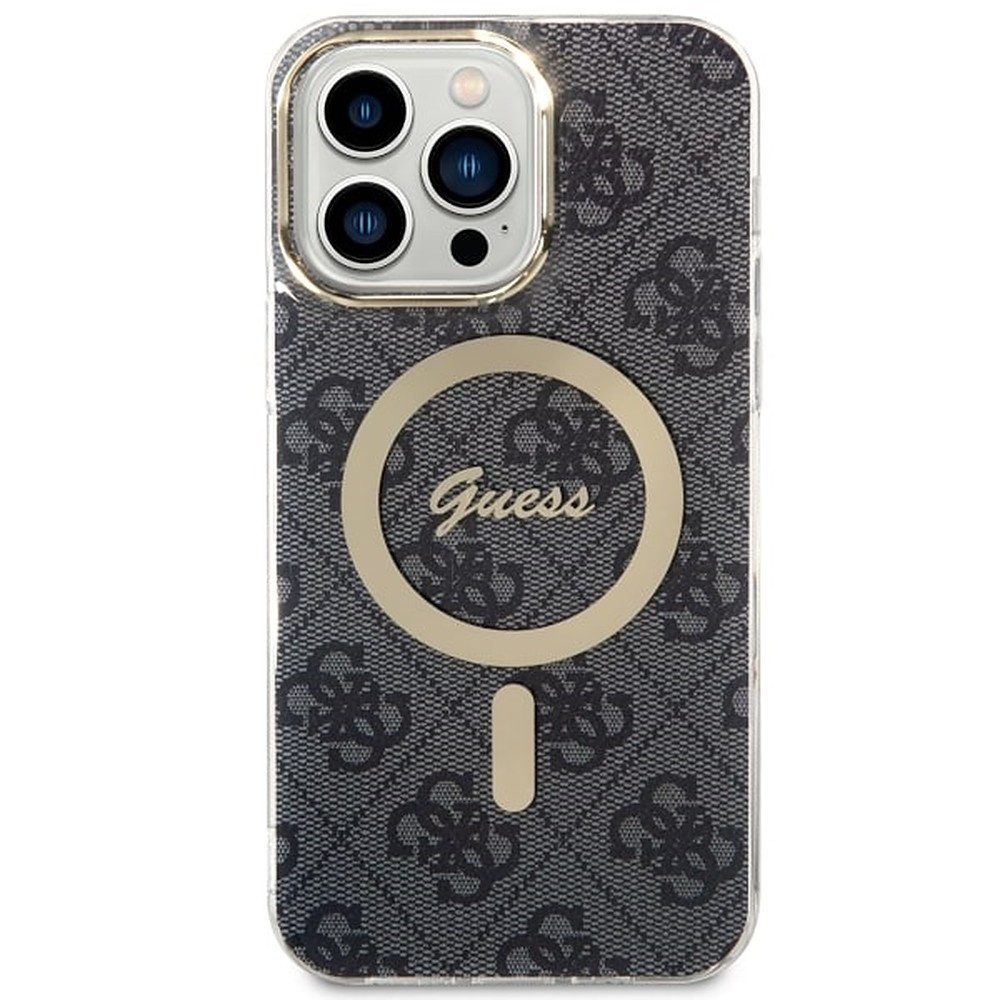 Guess Handyhülle Schutzhülle Hartschale Kameraschutz 6,7 Zoll, MagSafe, Hartschale, Kameraschutz, 4G-Muster