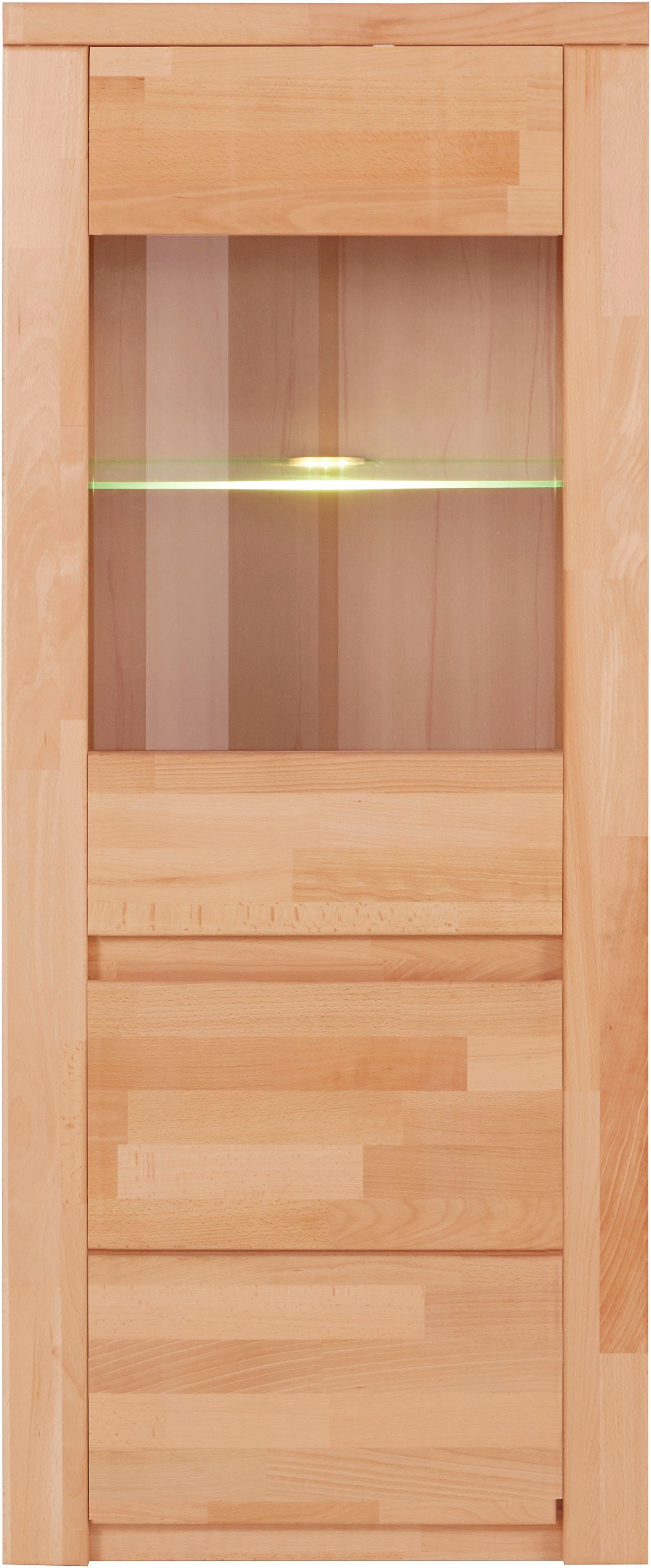 Home affaire Vitrine "Burani", grifflose Optik günstig online kaufen