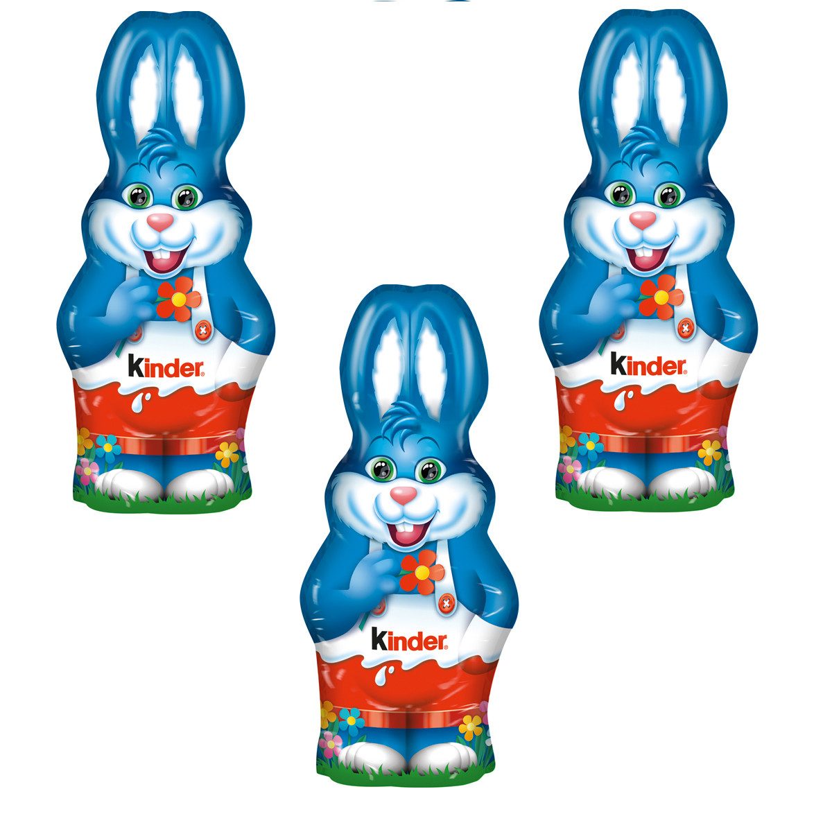kinder Schokolade, kinder Schokolade Osterhase Hohlfigur aus Vollmilch 160g 3er Pack