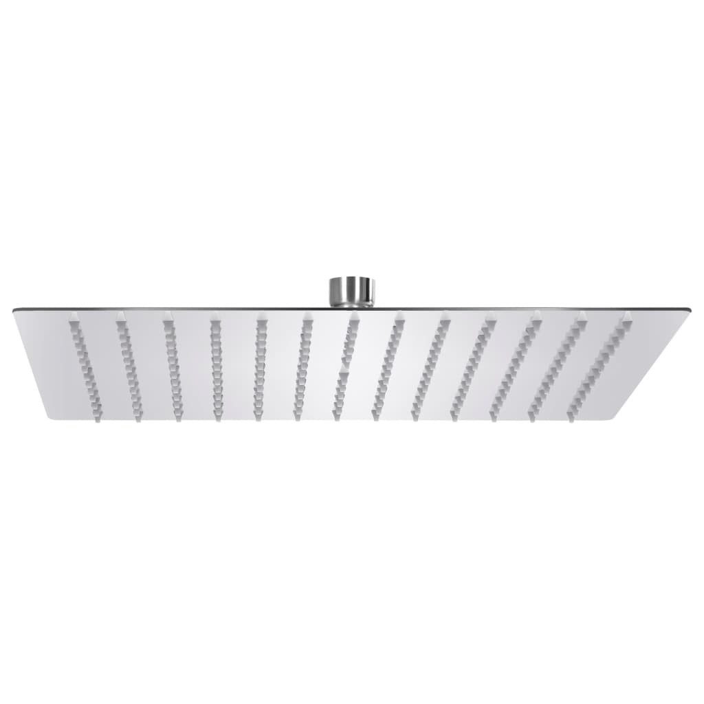 Duschbrause Regenbrause Edelstahl 304 30x30 cm Quadrat Dusche Duschkopf Ersatz