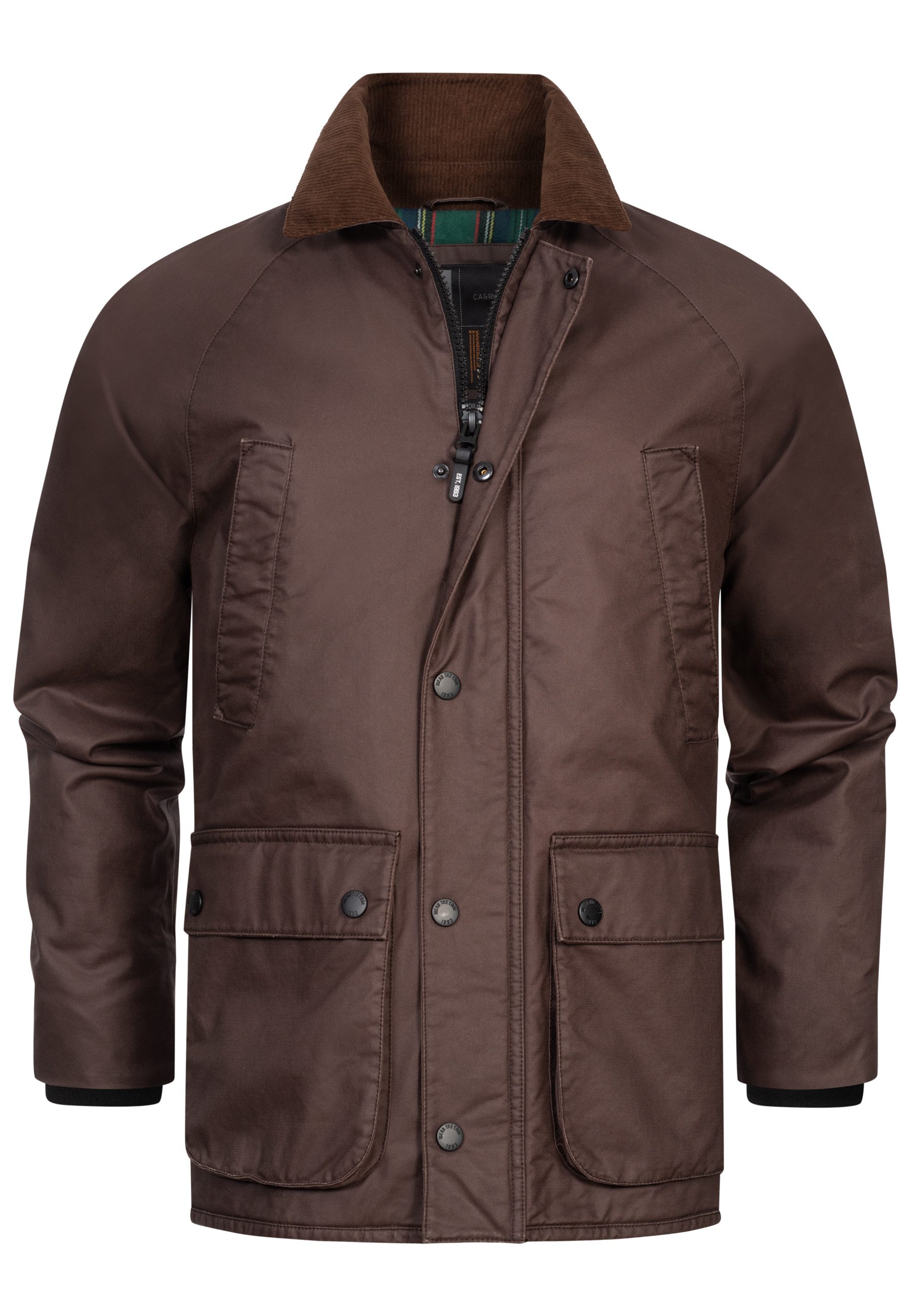 Indicode Sommerjacke INFilmen mit klassischem Cordkragen günstig online kaufen