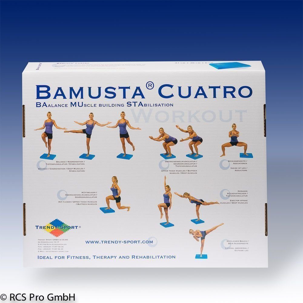 Trendy Sport - Cuatro Balance Pad blau Bamusta Balancepad