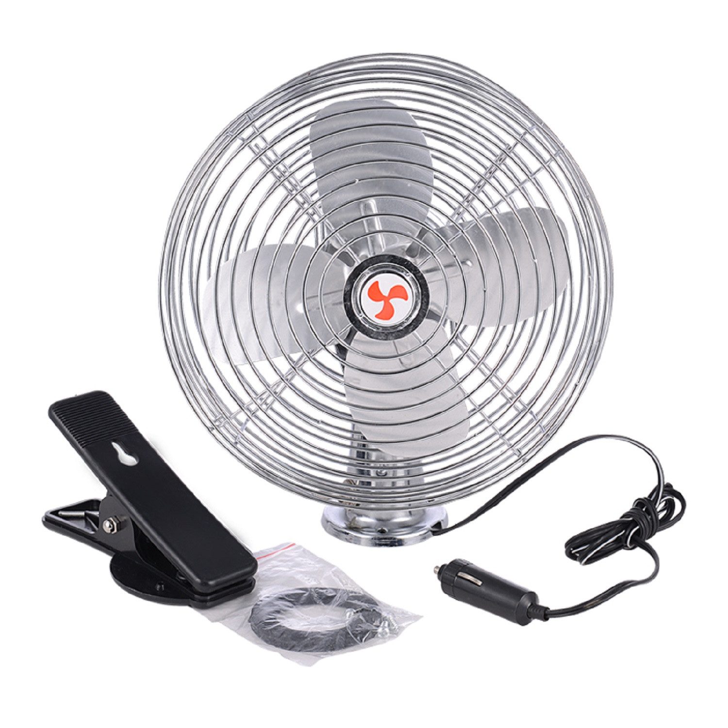 Wehmann Tischventilator Ventilator Jumbo, Ideal für Auto, Boot, Wohnwagen oder Wohnmobil