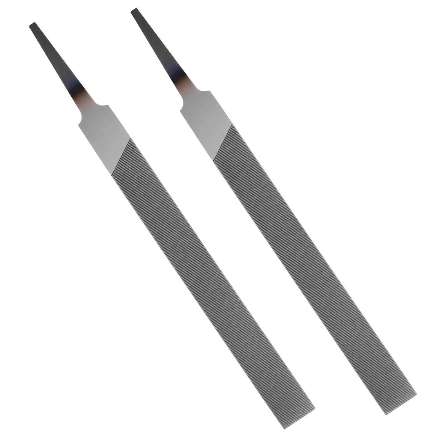 LuxusKollektion Werkstattfeile Metallfeilen-Set 2Stk Profi Karbonstahl