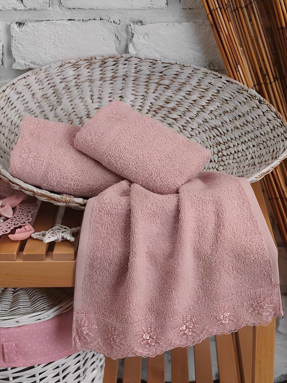 Dekonaz Gästehandtuch Handtuchset 3tlg., Baumwolle (3-St). € 10,90