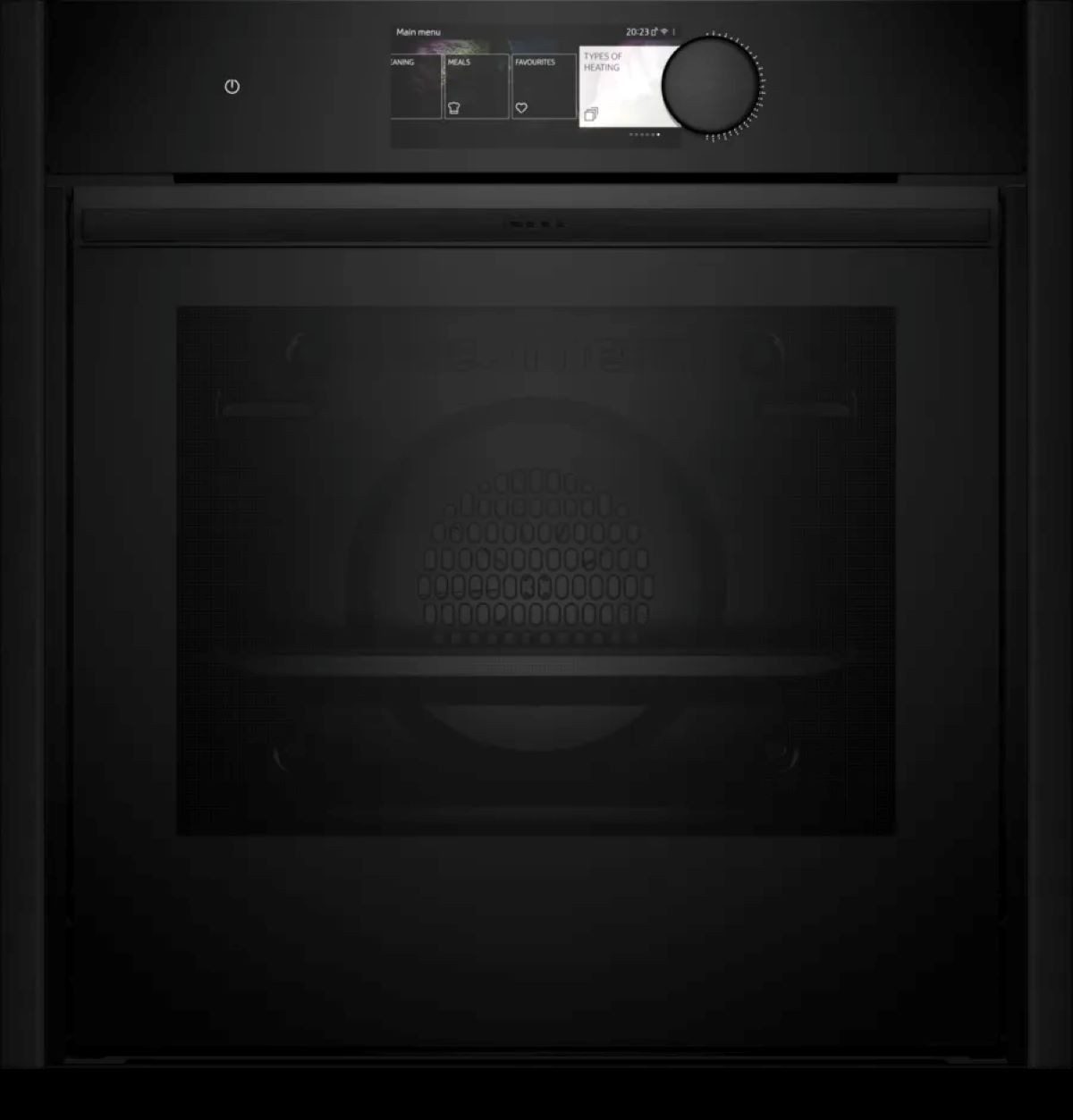 NEFF Einbaubackofen N 90 B69CY7MY0, Einbau-Backofen, 60 x 60 cm, DEEP BLACK, EEK: A+, mit 1-fach-Teleskopauszug