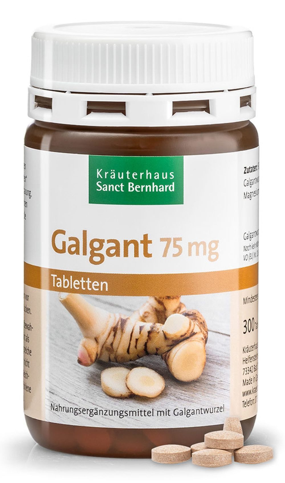 Sanct Bernhard Sanct Bernhard Galgant – 300 Tabletten Tabletten