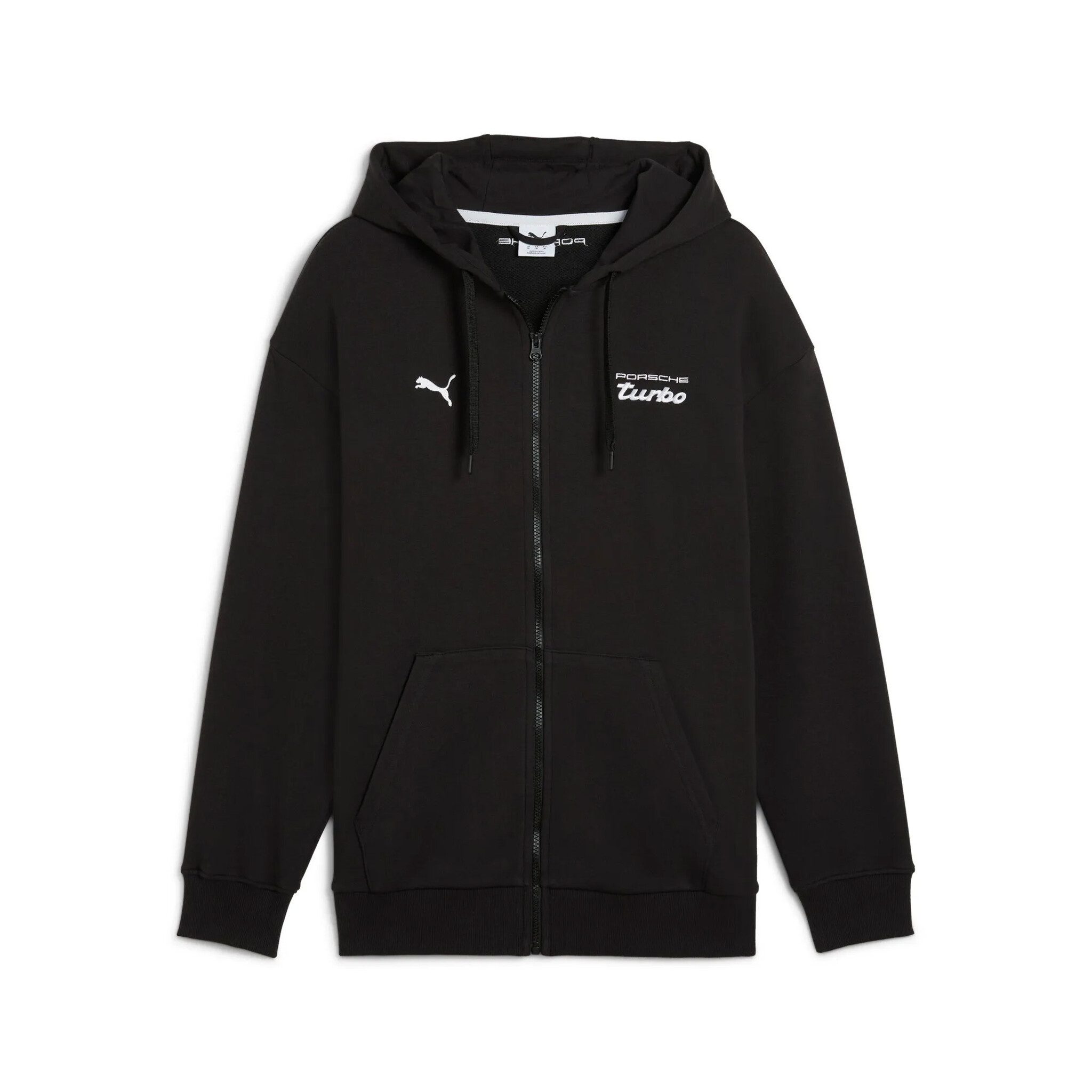Porsche Motorsport Kapuzensweatjacke Porsche Legacy Puma Kapuzensweatjacke mit "Turbo Club" Backprint