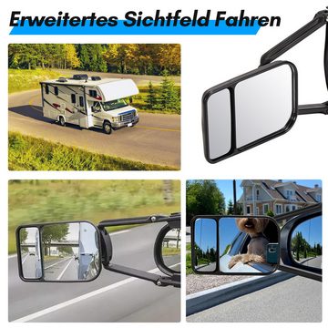 Randaco Autospiegel 2x caravanspiegel Caravanspiegel Duo Außenspiegelverlängerung