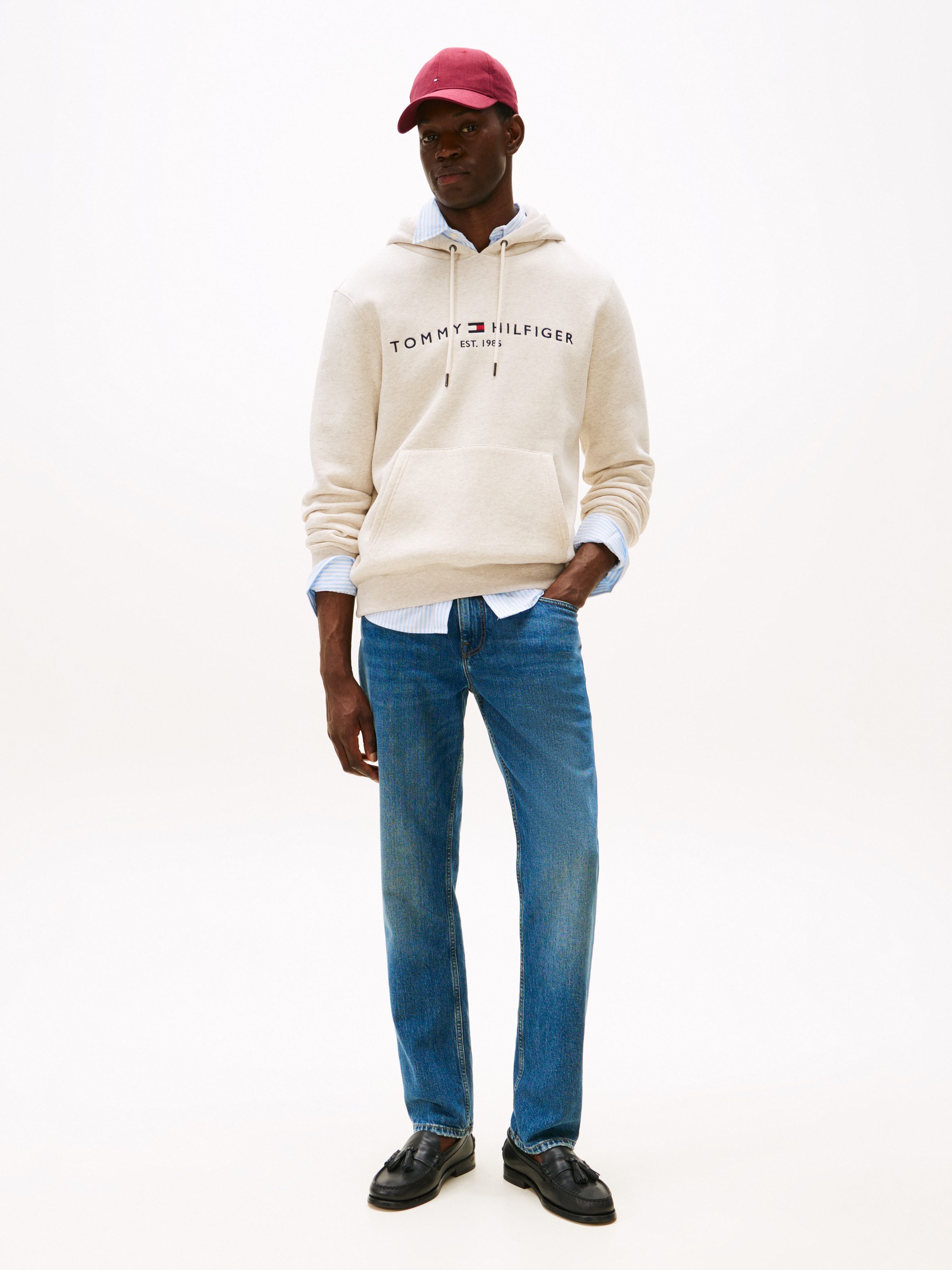 Tommy Hilfiger Kapuzensweatshirt TOMMY LOGO HOODY günstig online kaufen