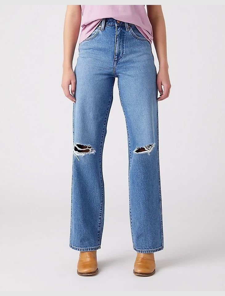 Mom Bequeme Wrangler Relaxed Jeans