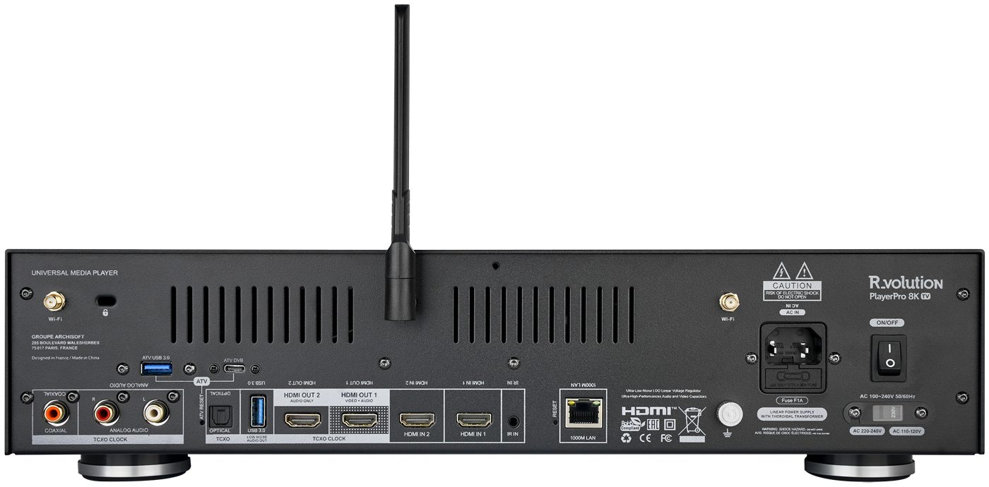 R_Volution R_Volution Player Pro 8K TV Blu-ray-Player