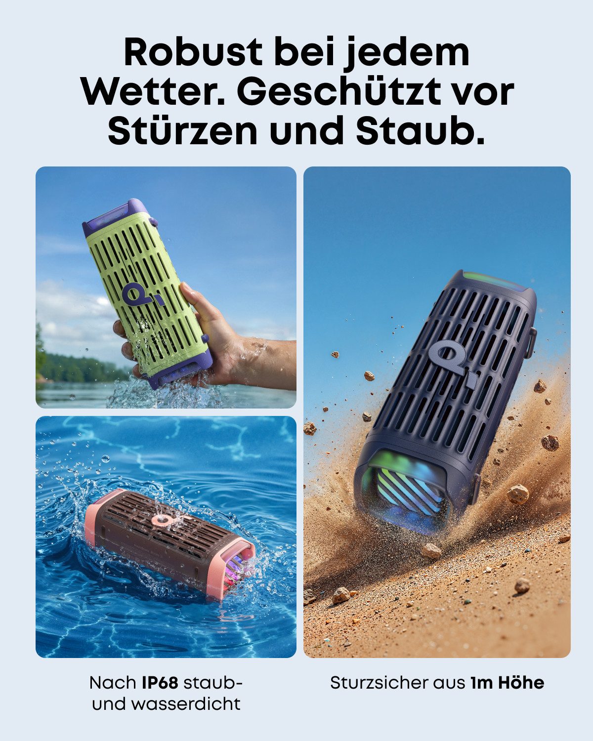 SoundCore Boom 3i Portable-Lautsprecher