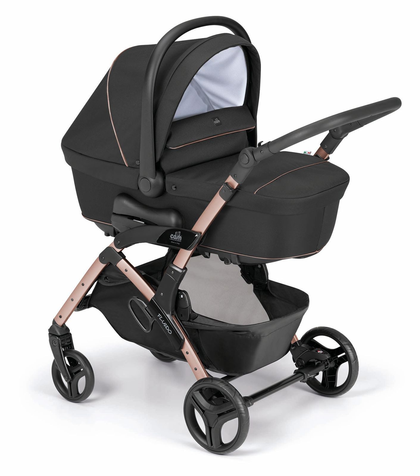 Kombi-Kinderwagen CAM Kinderwagen Fluido Easy Kombi 2in1