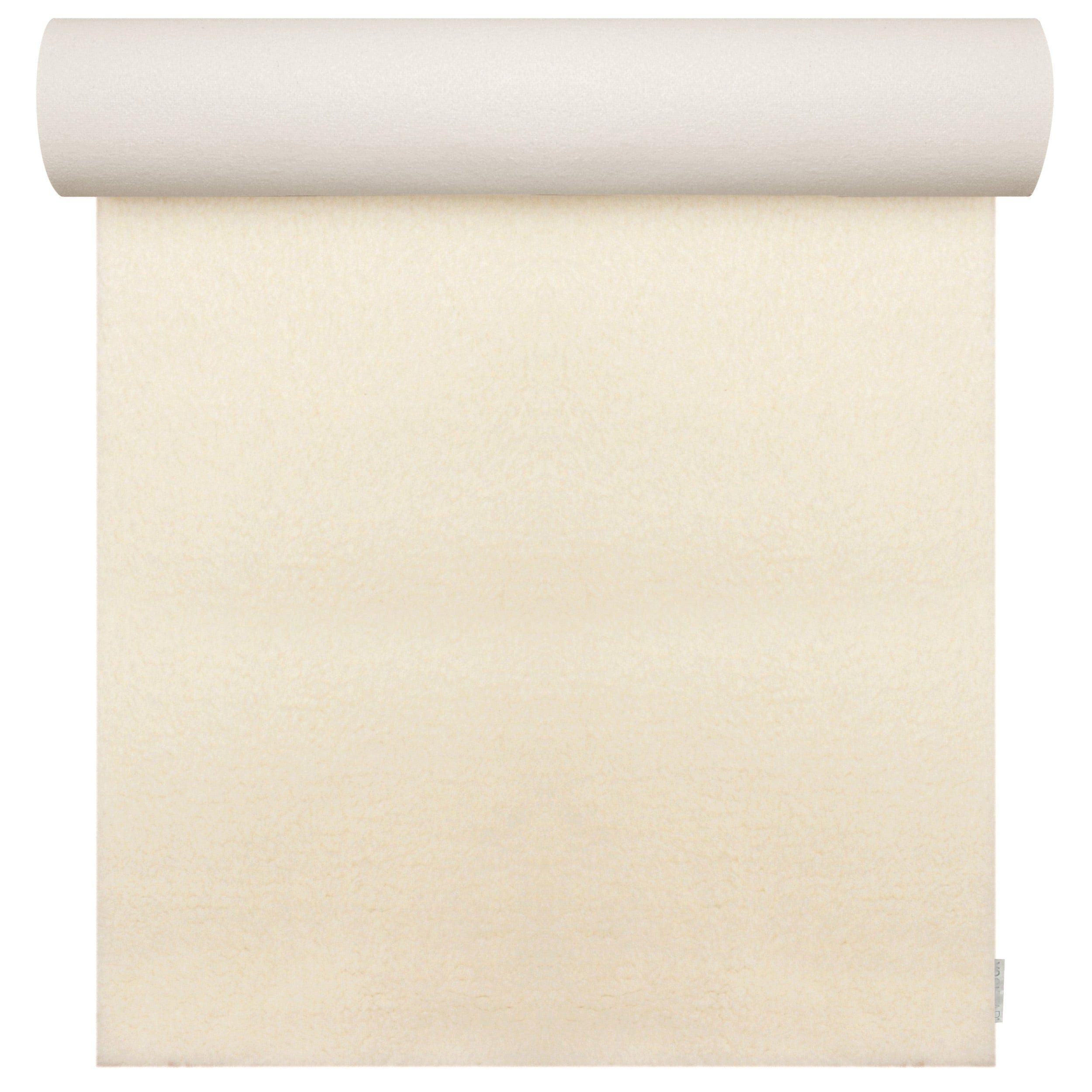 Yogistar Yogamatte Yogamatte yogimat® natur - Schurwolle (Standard, 1-St., Standard), Extra warm, weich & flauschig – die Wohlfühl-Yogamatte für alle