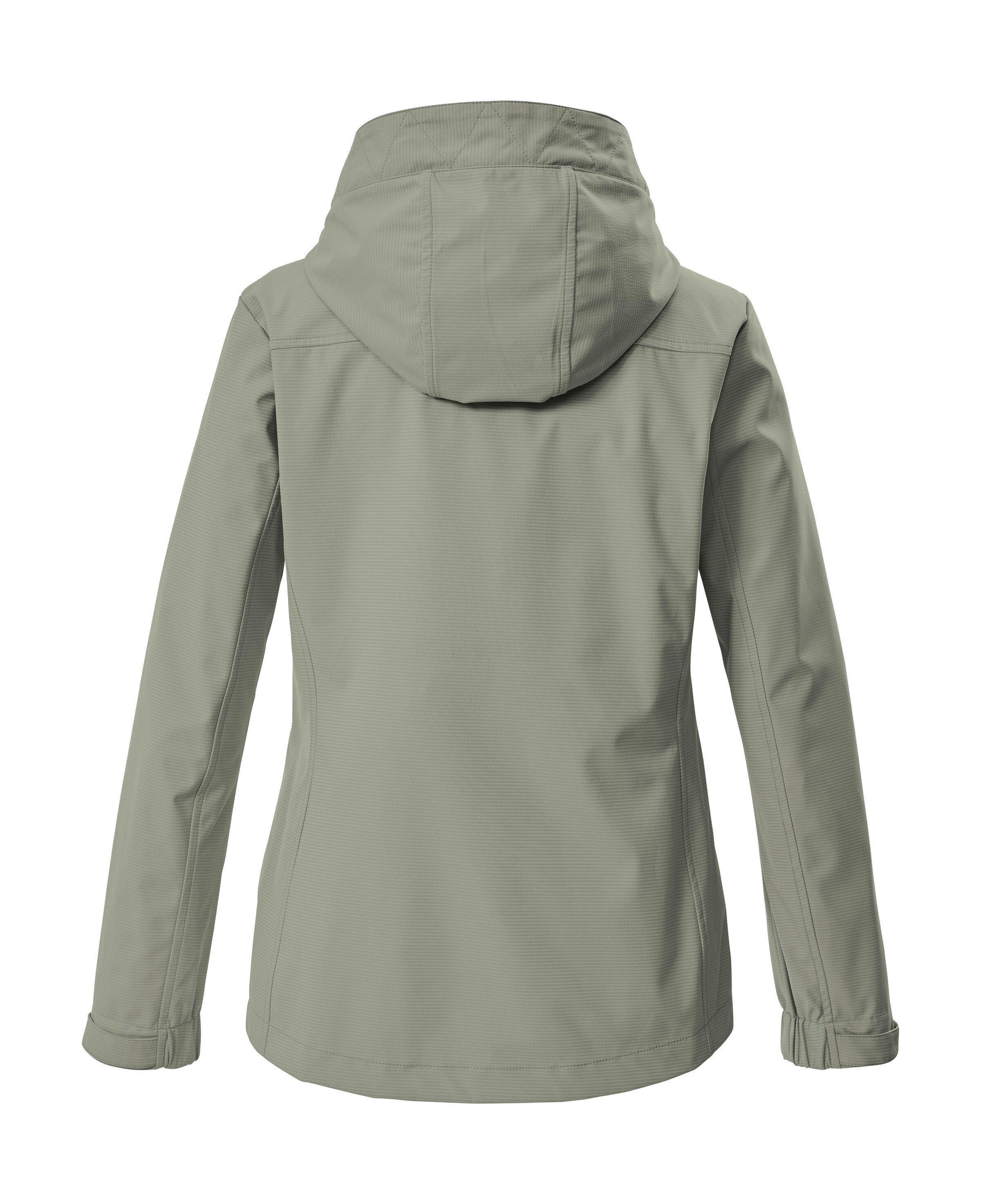 G.I.G.A. DX by killtec Softshelljacke GS 111 WMN SFTSHLL JCKT Atmungsaktive, wasserabweisende Damenjacke mit verstellbarer Kapuze