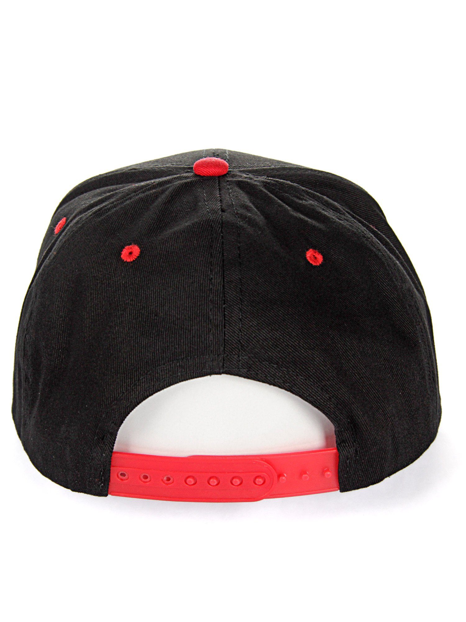 RedBridge Baseball Cap Wellingborough mit schwarz-rot Druckverschluss