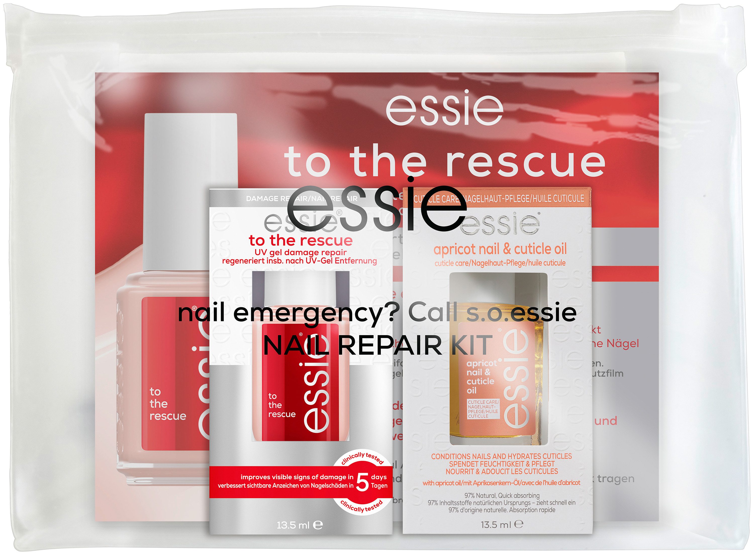 essie Nagelhautpflege Essie nail rescue Kit, 2-tlg.