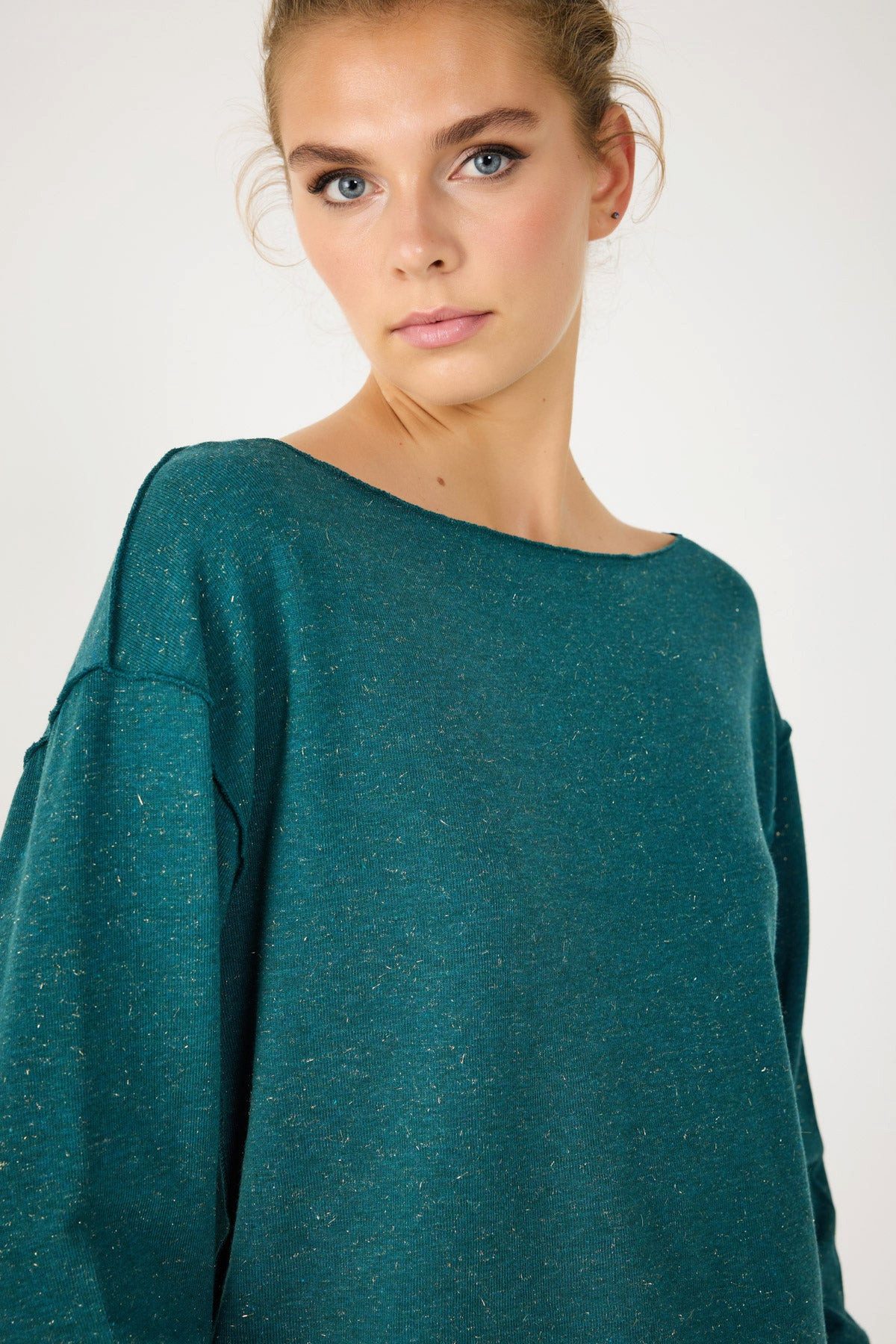 No Matter What Sweatshirt Leichter Glitzer-Sweatshirt günstig online kaufen