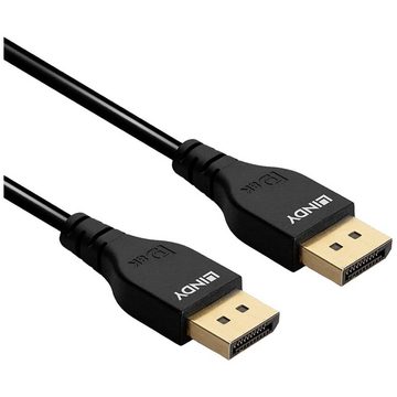 Lindy 3m DisplayPort 1.4 Kabel, Slim HDMI-Kabel
