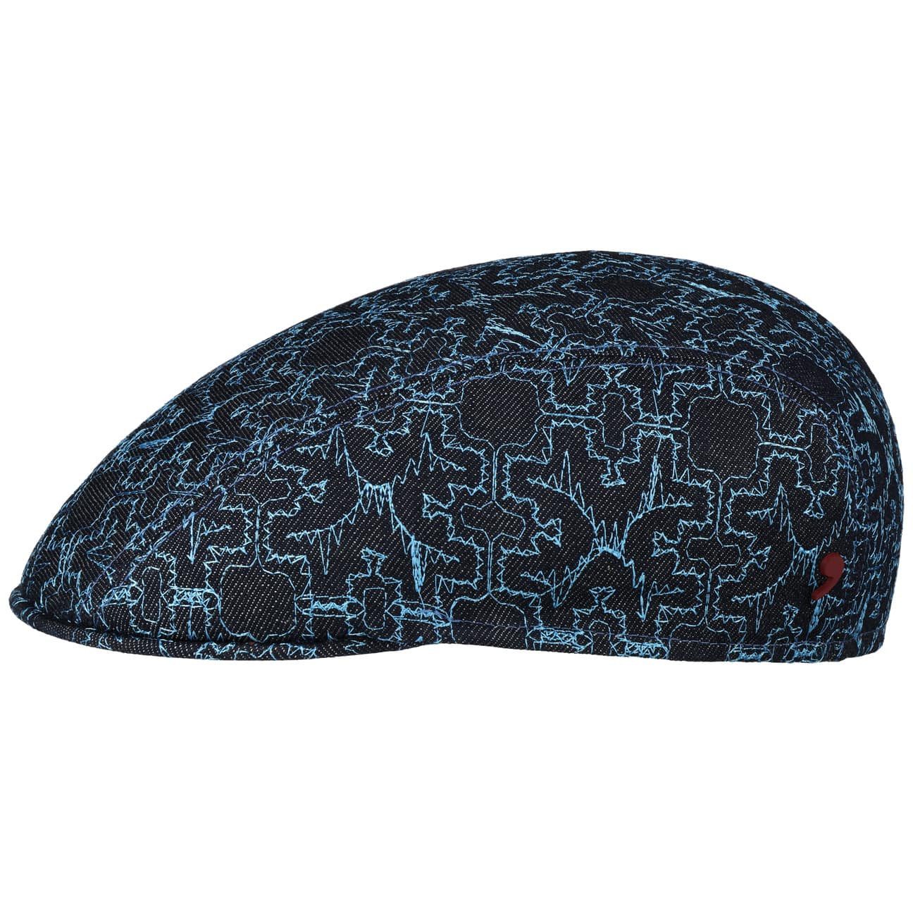 Alfonso D´Este Flat Cap (1-St) Schirmmütze mit Futter, Made in Italy