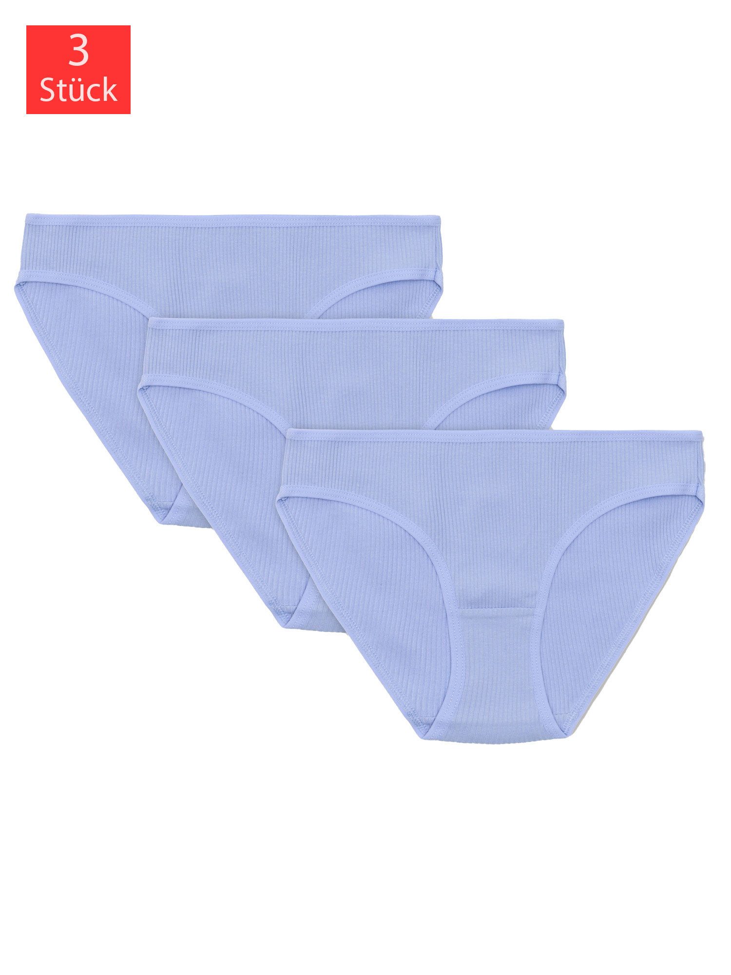 DIM 3er-Pack Damen-Slips Aus Baumwolle – Bequem & Alltagstauglich