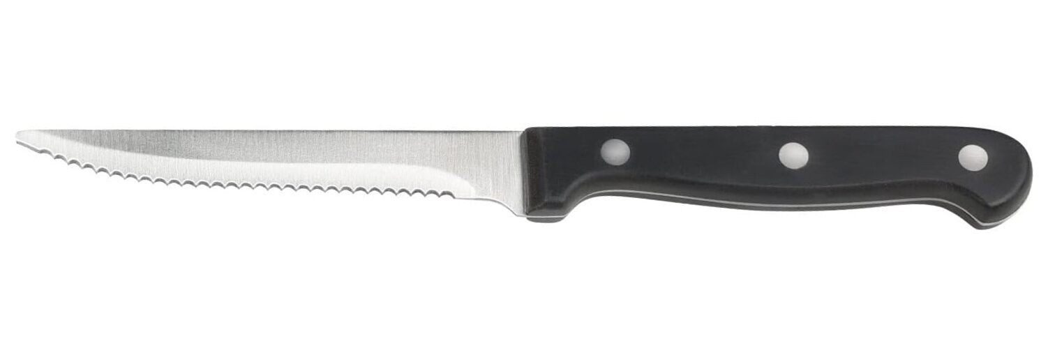 KESPER® Universalküchenmesser Steakmesser, Edelstahlklinge 11,5 cm, Kunststoffgriff
