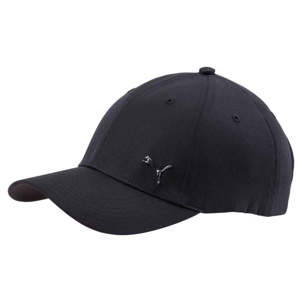 PUMA Baseball Cap Metal Cat (100% Polyester, Woven) schwarz - 1 Stück