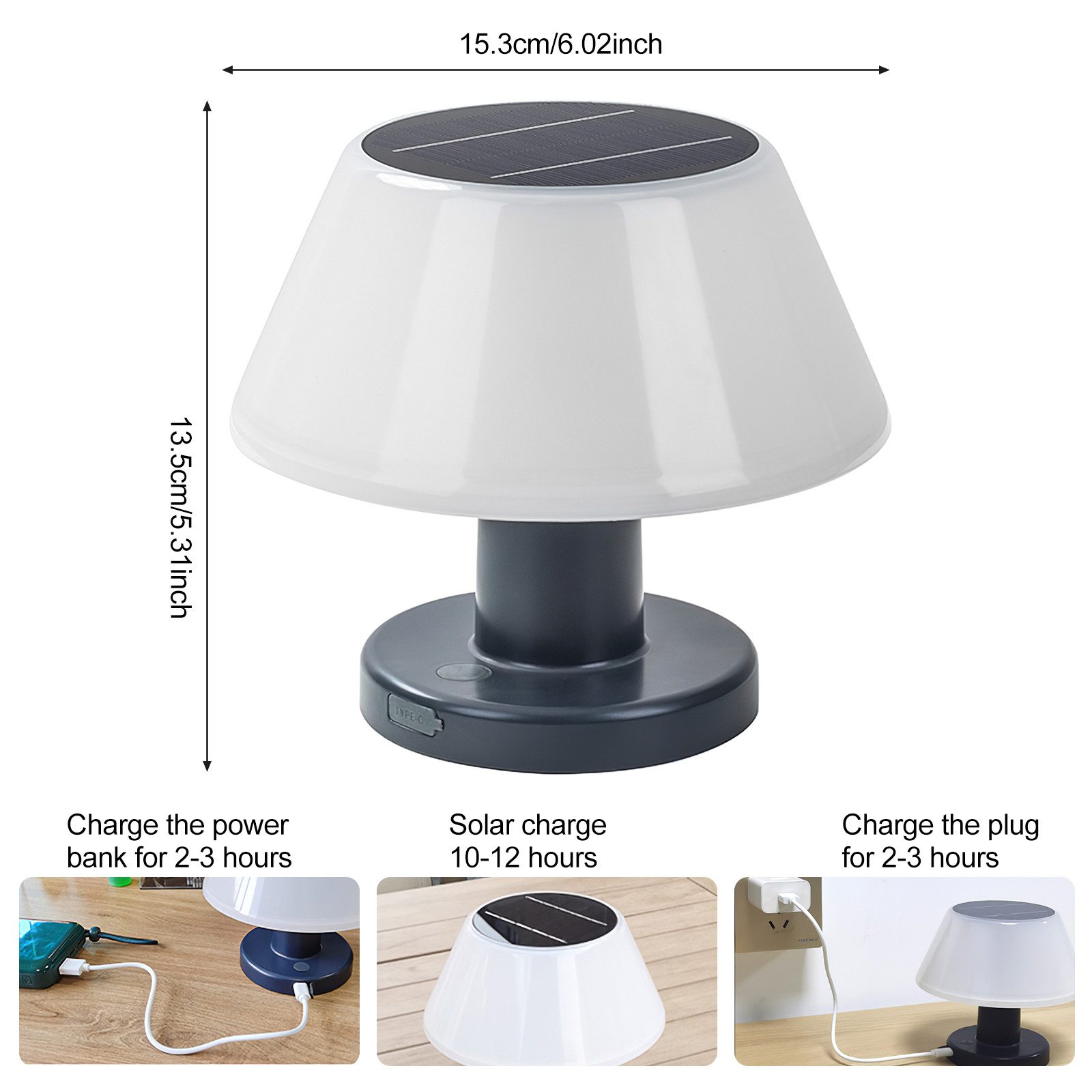 BlingBin LED Tischleuchte LED Solarleuchten, Solar günstig online kaufen