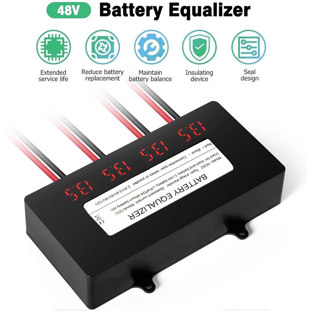 Batterie-Equalizer, Ladungsausgleicher Ausgleichslader Solarsystem Solarladegerät