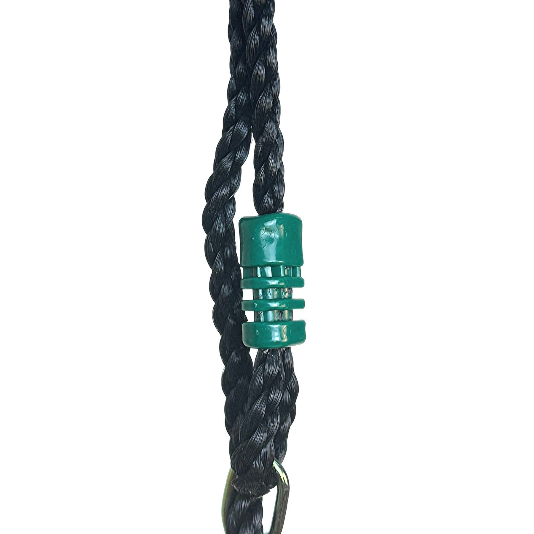Loggyland Schaukelsitz Kunststoff Schaukelsitz dunkelgrün 38x15x8,5 cm – robust & wetterfest, UV-beständig, Belastbar bis 70 kg – Bild 5 von 5