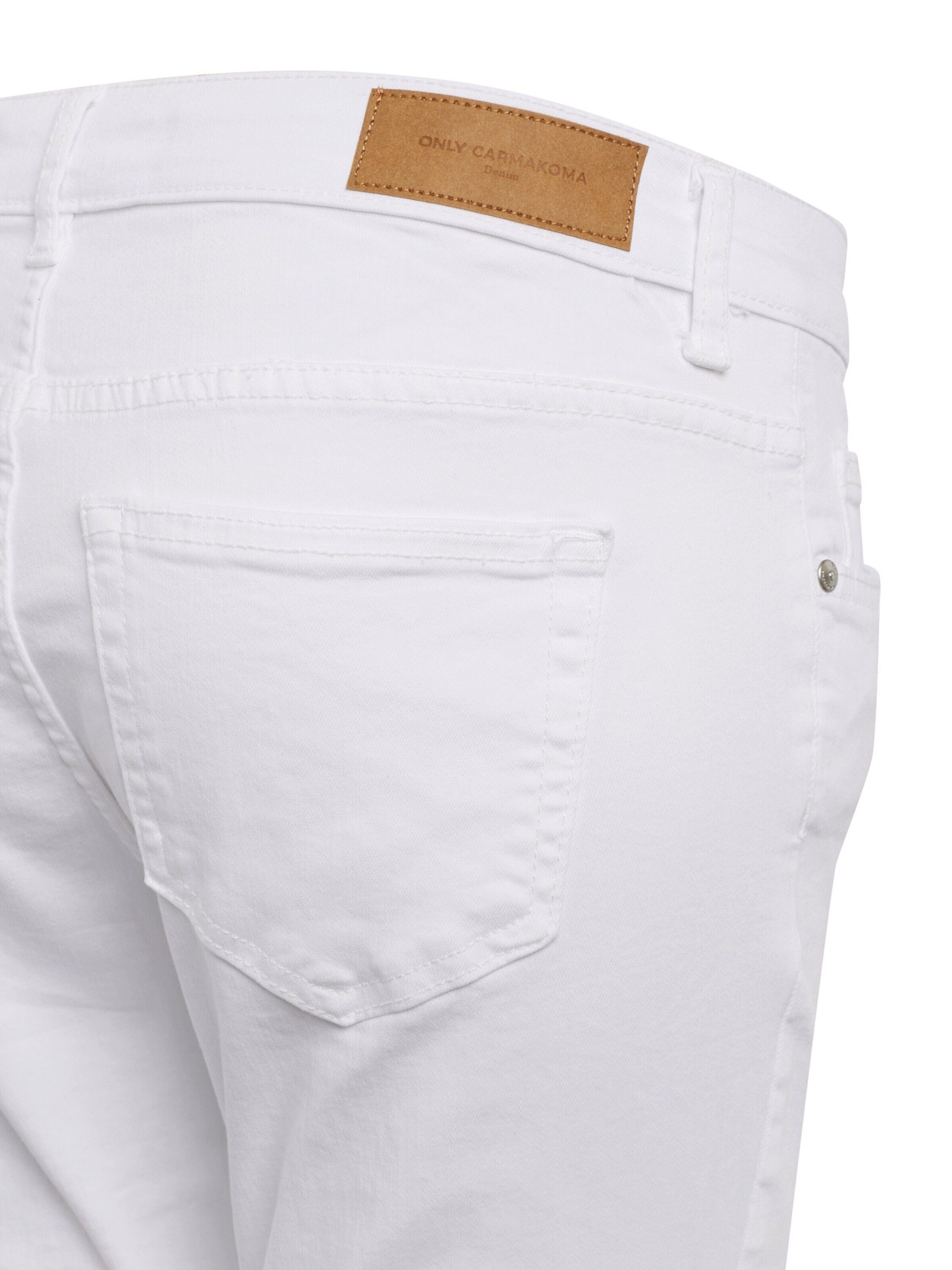 ONLY CARMAKOMA 7/8-Jeans Willy (1-tlg) Weiteres Fransen Detail