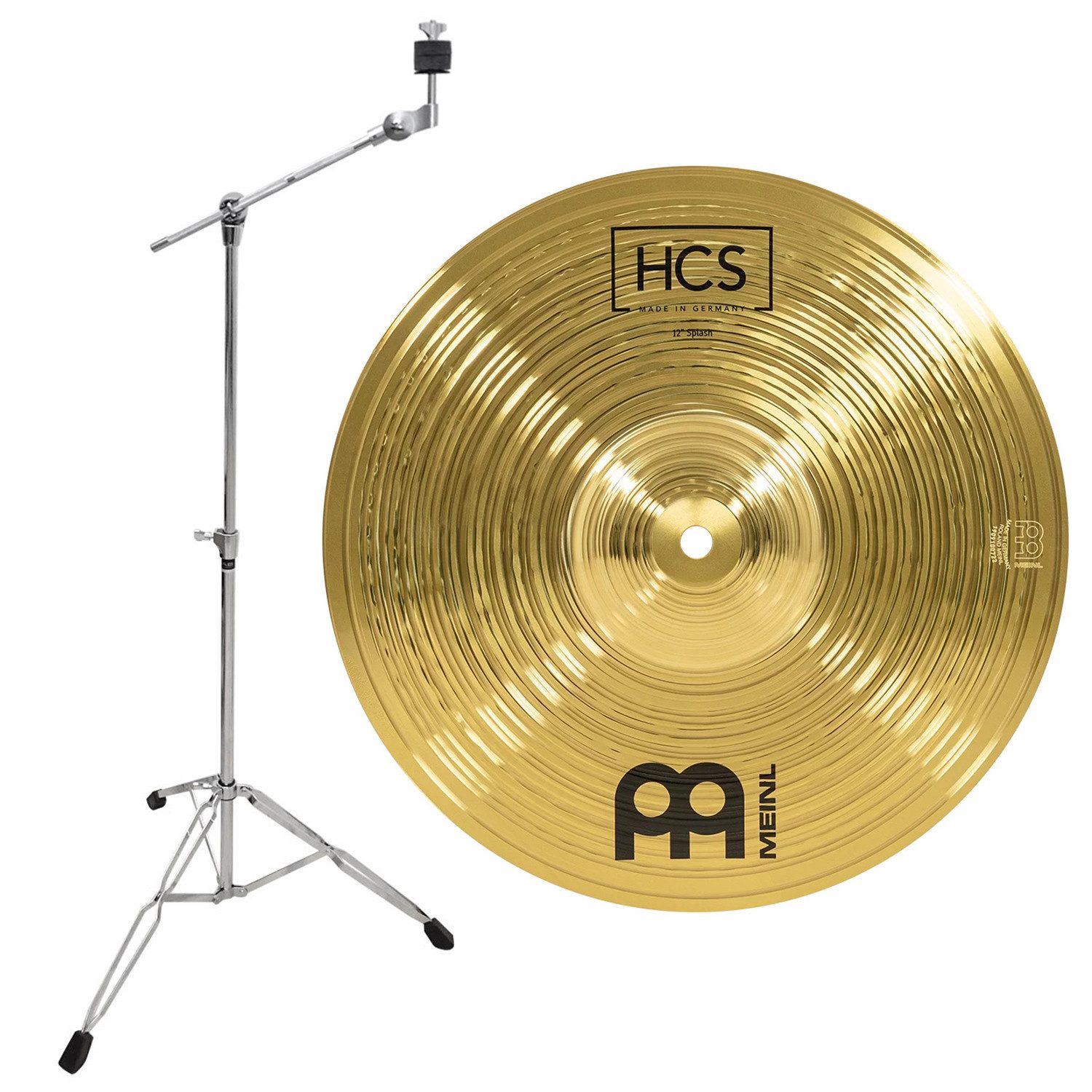 Meinl Cymbals Becken Meinl HCS Splash 12 mit Beckenständer,Splash, mit Beckenständer