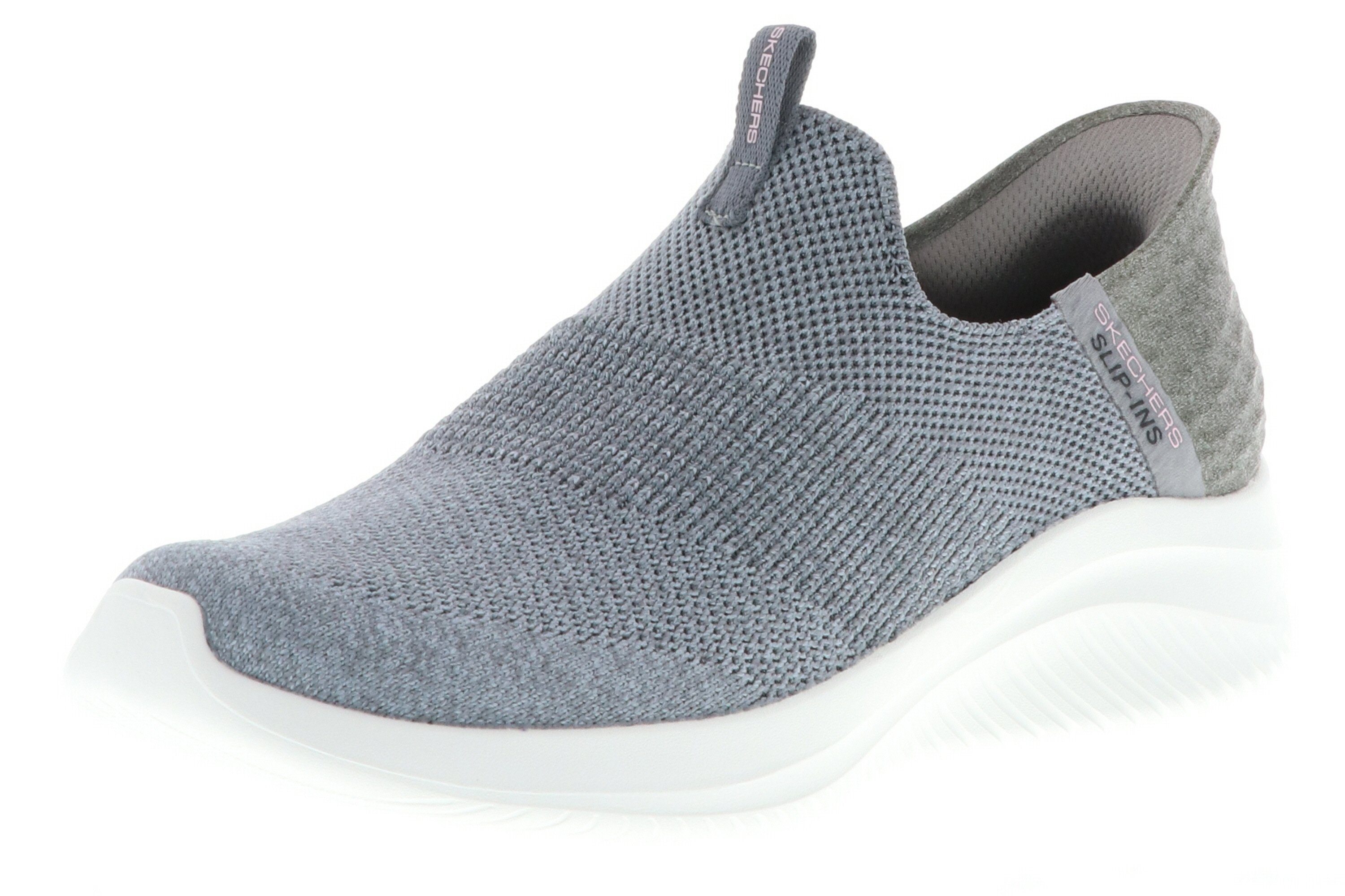 Skechers 149709/GRY Ultra Flex 3.0-Smooth Step Gray Sneaker grey (20203043)
