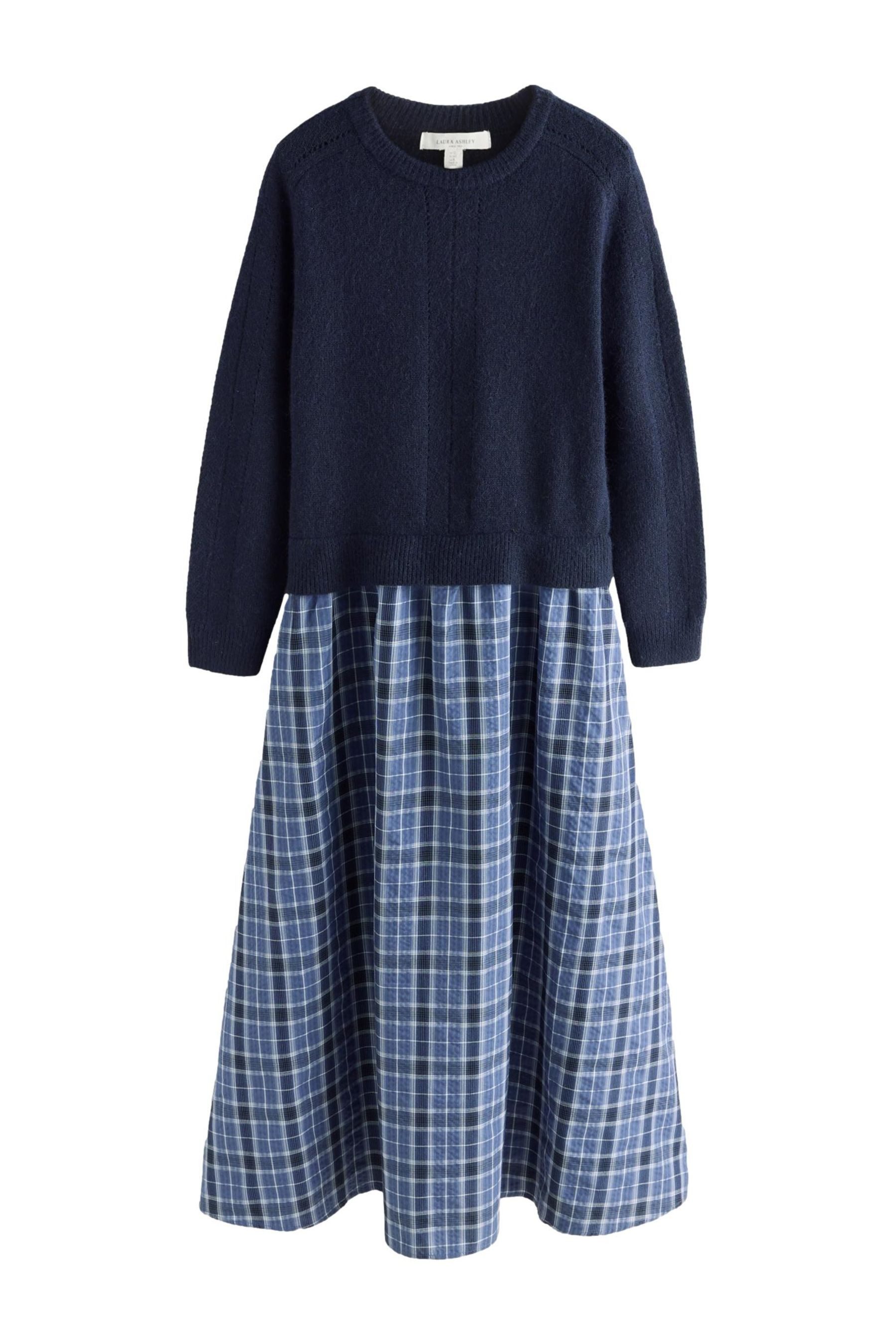 LAURA ASHLEY Strickkleid Laura Ashley 2-in-1-Maxikleid aus Strick (1-tlg)