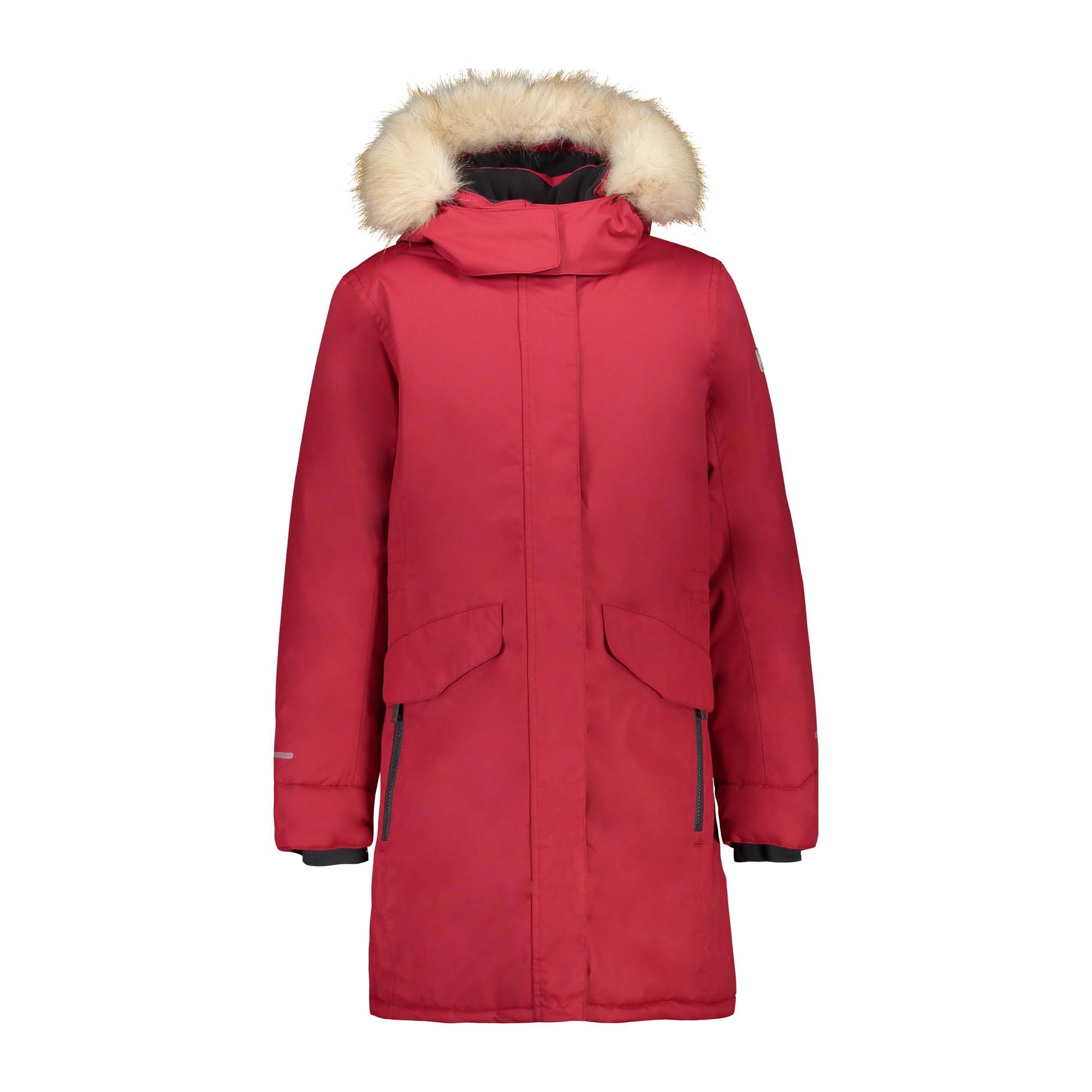 Wintermantel CMP Mädchen Mantel GIRL LONG JACKET SNAPS HOOD 30K1405